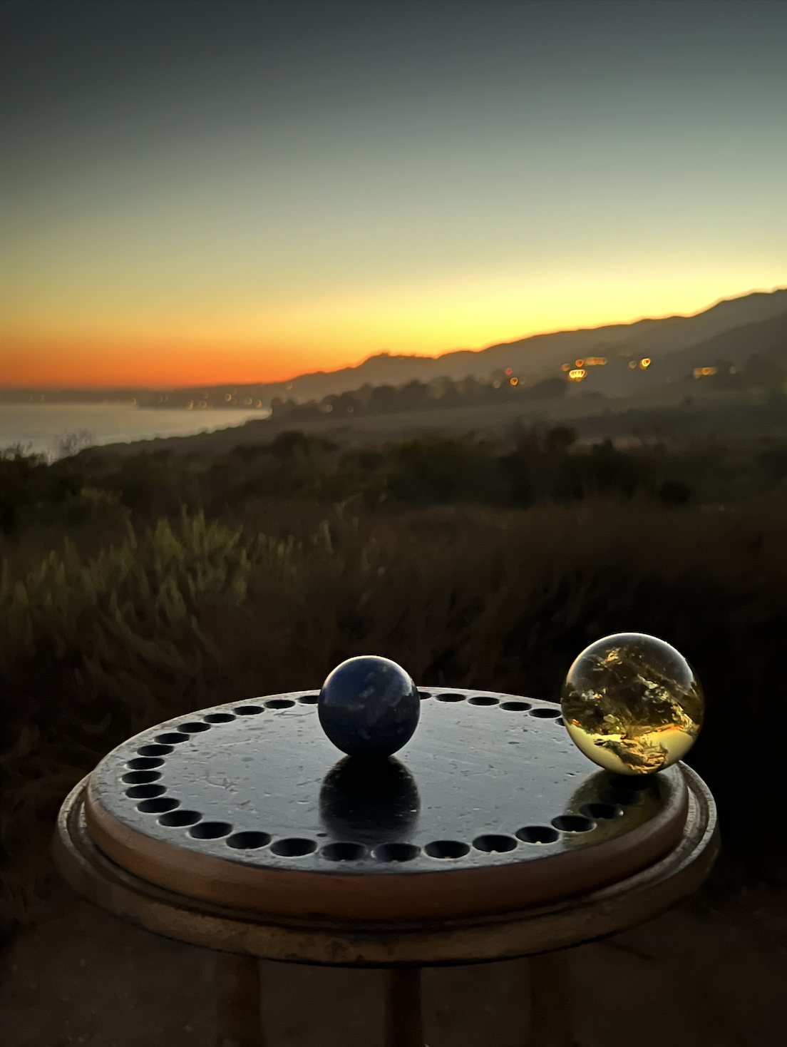 Title: Sunset on the Autumn Equinox