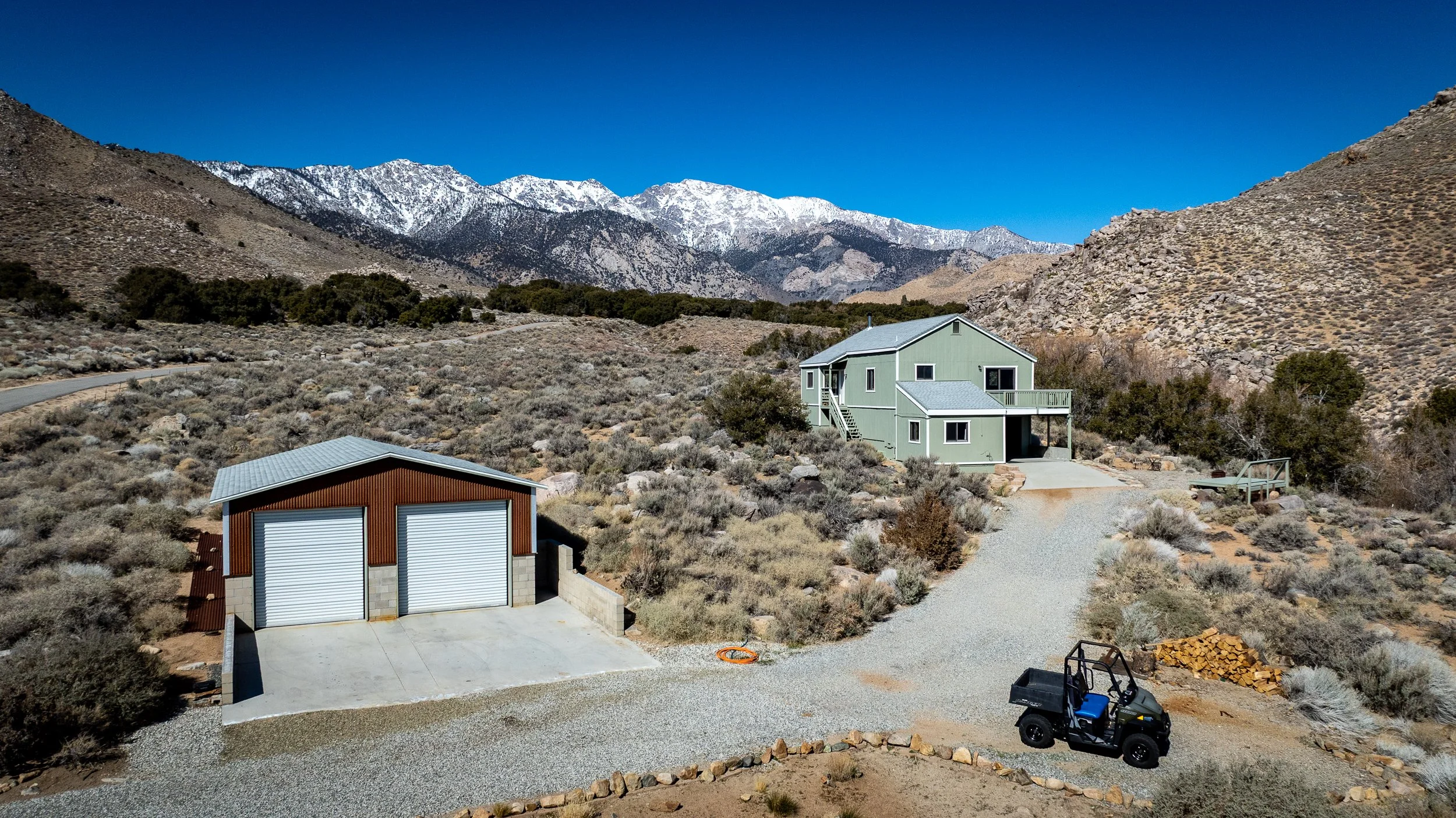 Olancha, CA home on large parcel - Bishop CA Real Estate
