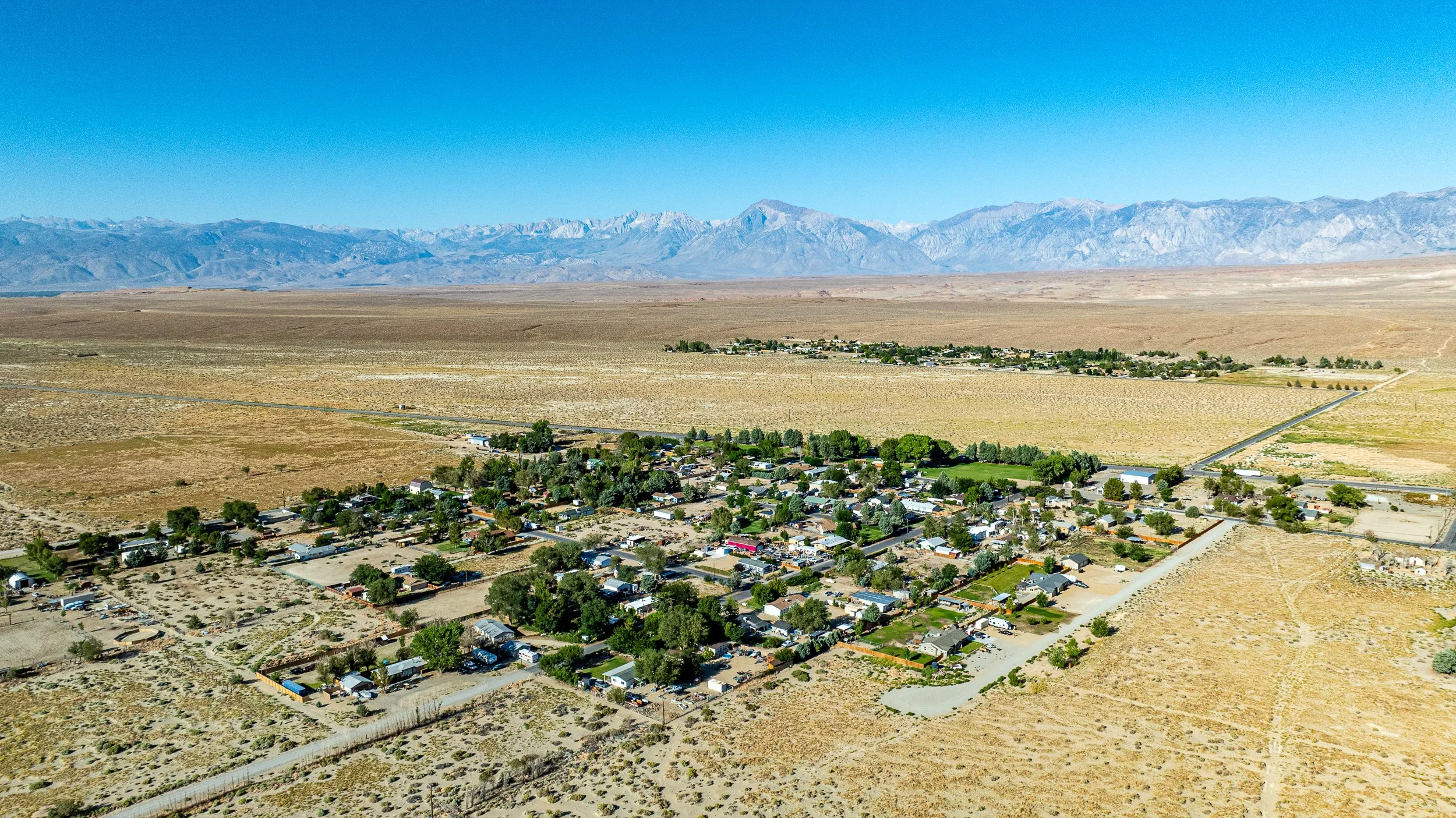 Chalfant, CA - Aerial Photo, inyo County Real Estate