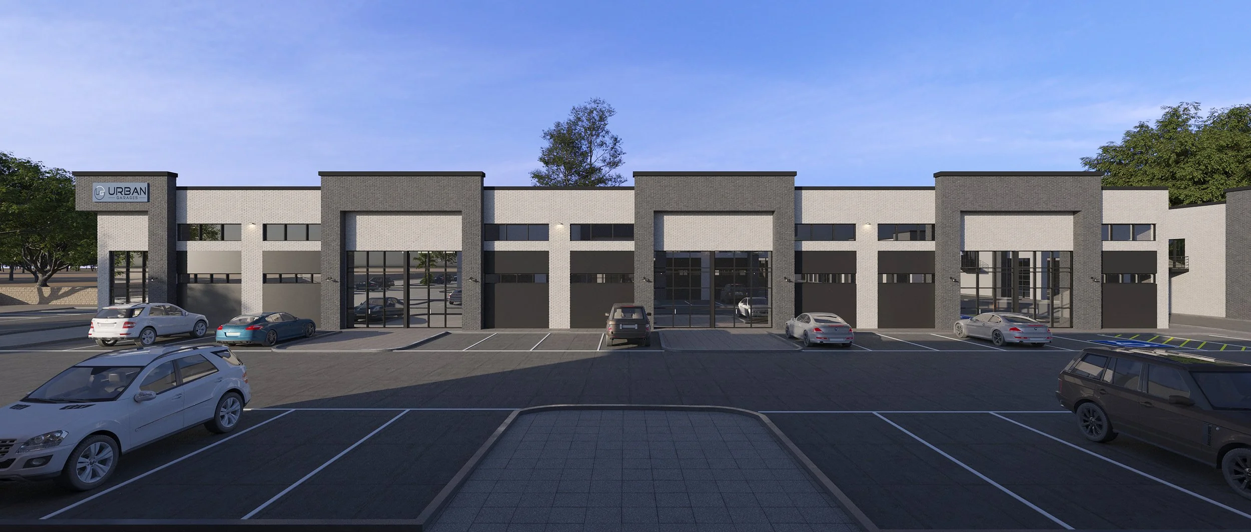 McKinney, Texas Urban Garages