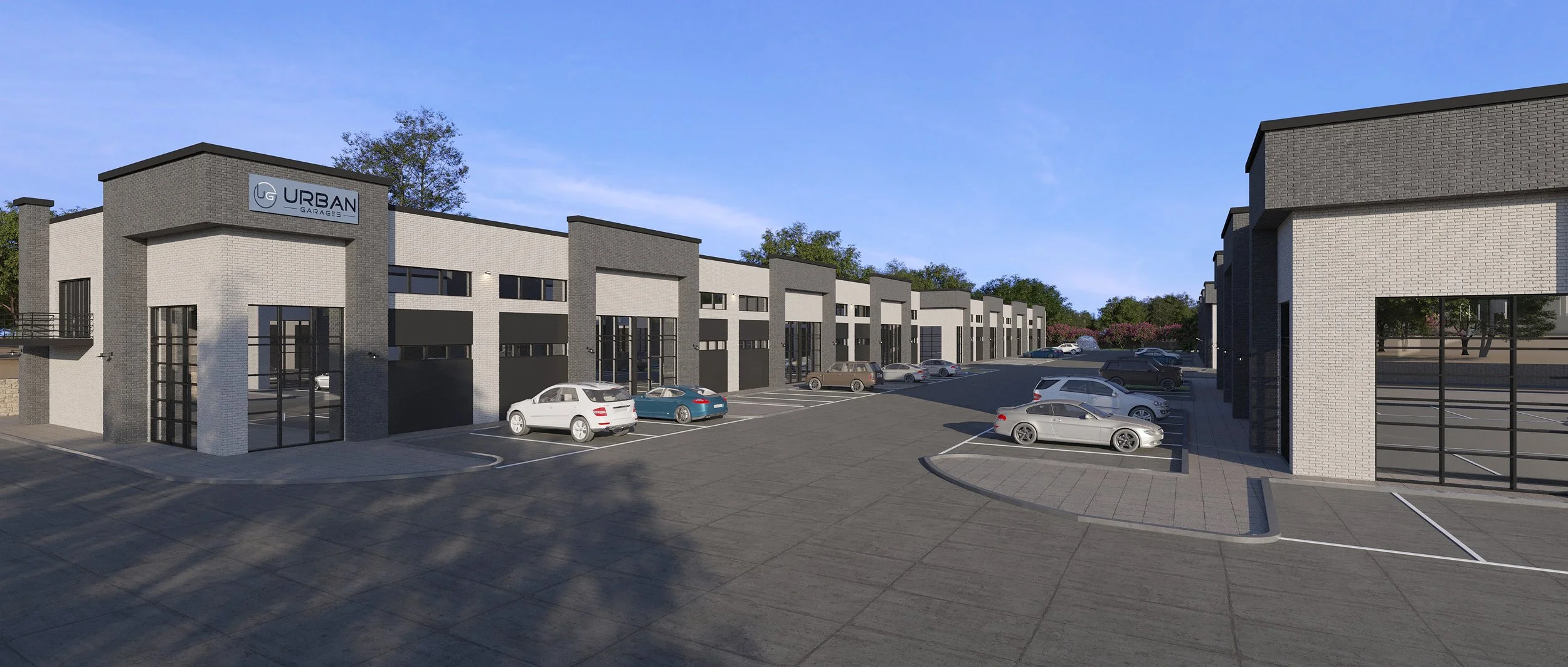 McKinney, Texas Urban Garages