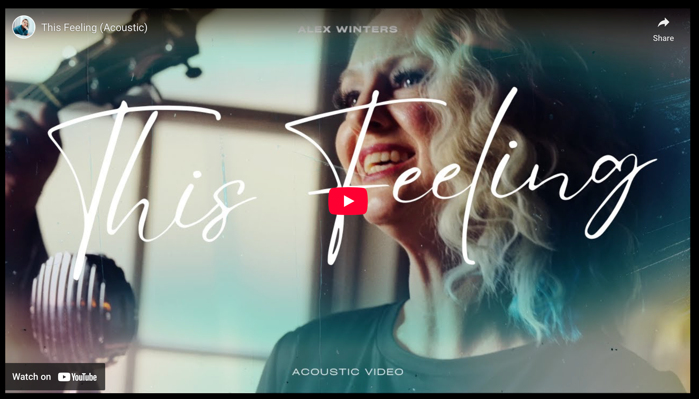 Alex Winters - This Feeling (Acoustic)