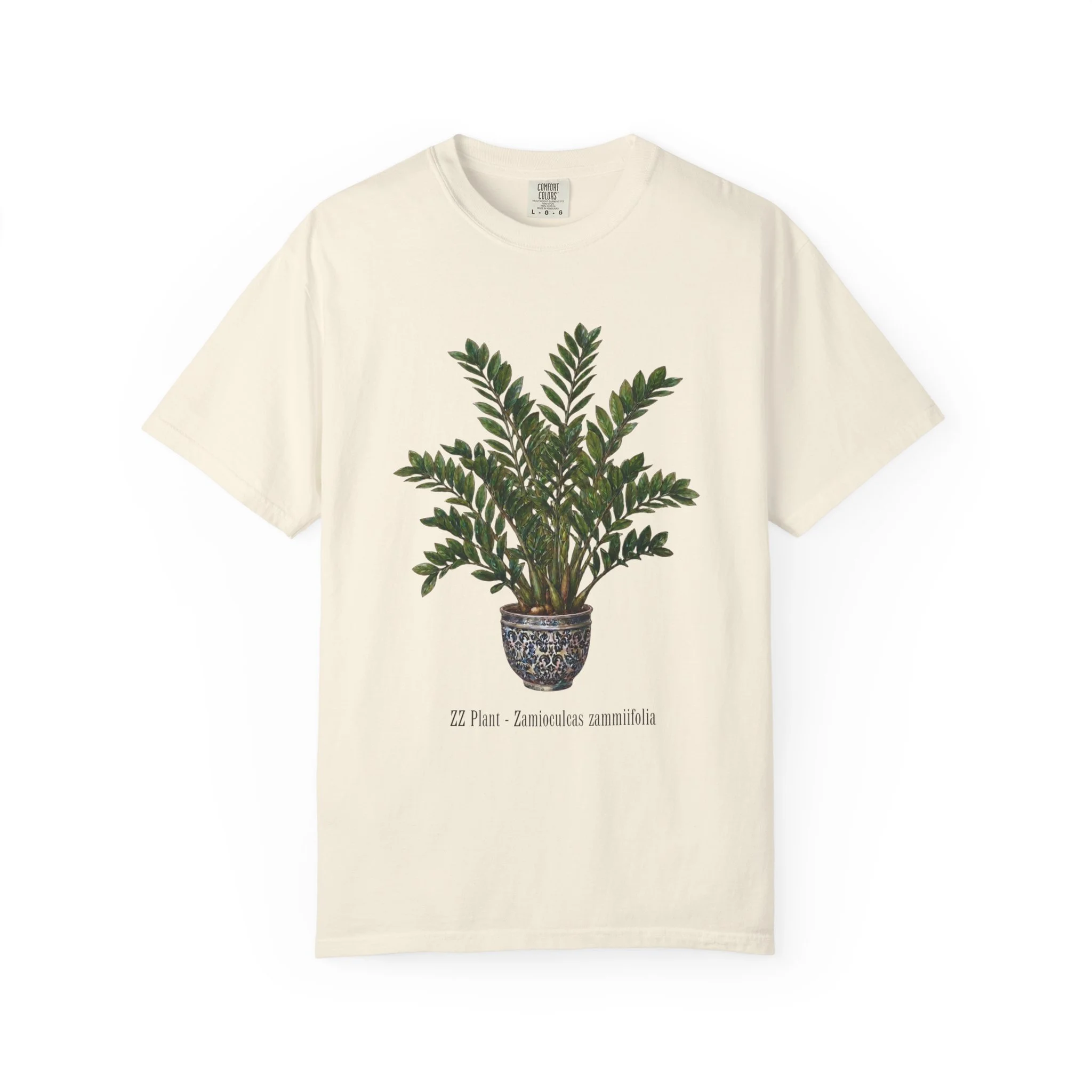 Zanzibar Gem (ZZ Plant) Graphic T-Shirt — Botanical Plant Lover Tee