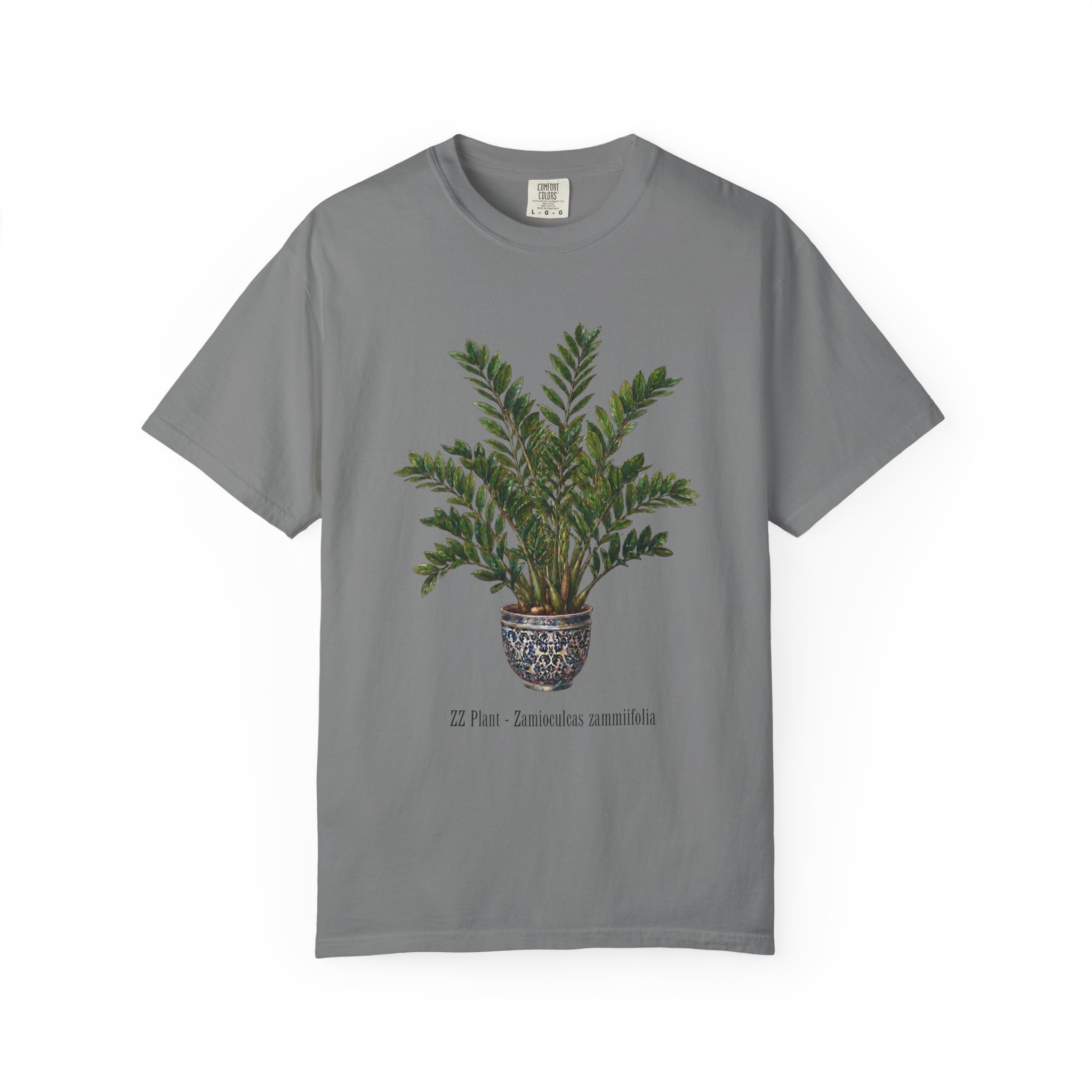 Zanzibar Gem (ZZ Plant) Graphic T-Shirt — Botanical Plant Lover Tee