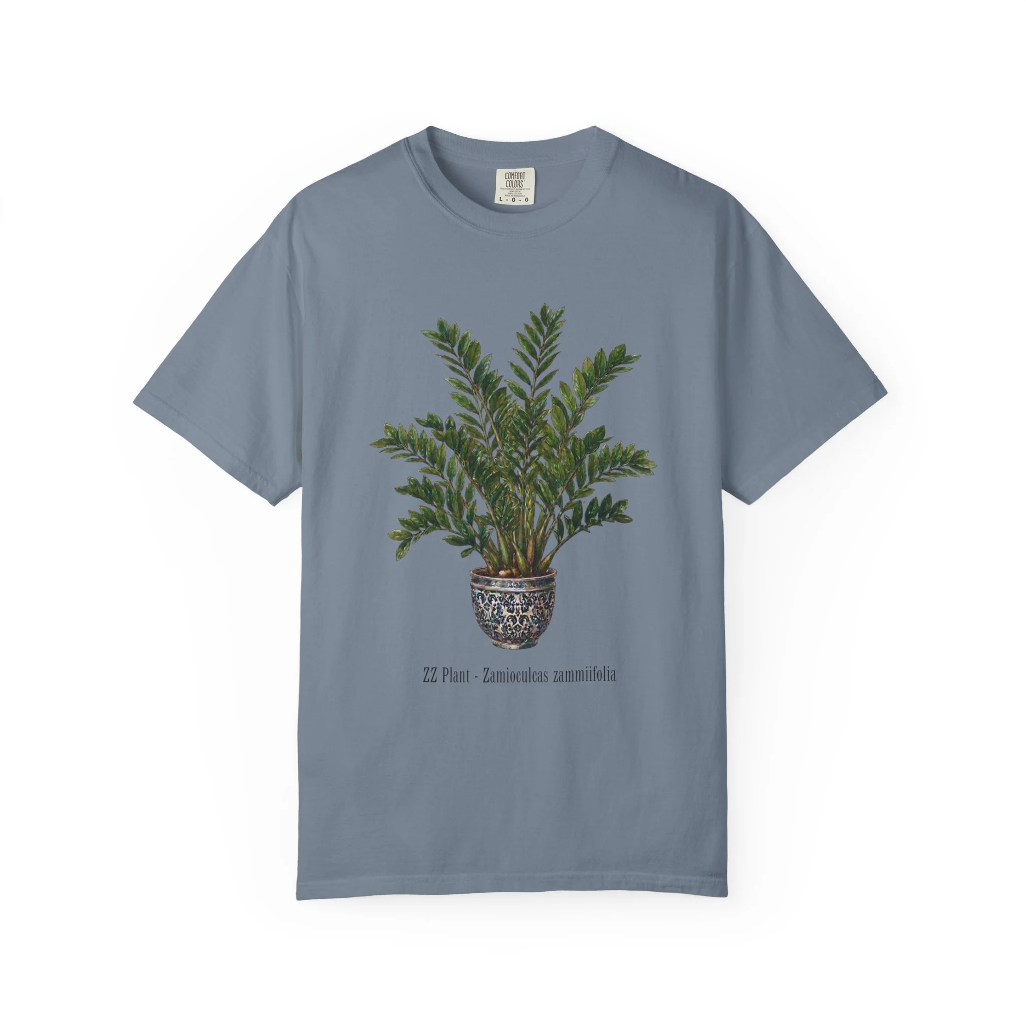 Zanzibar Gem (ZZ Plant) Graphic T-Shirt — Botanical Plant Lover Tee