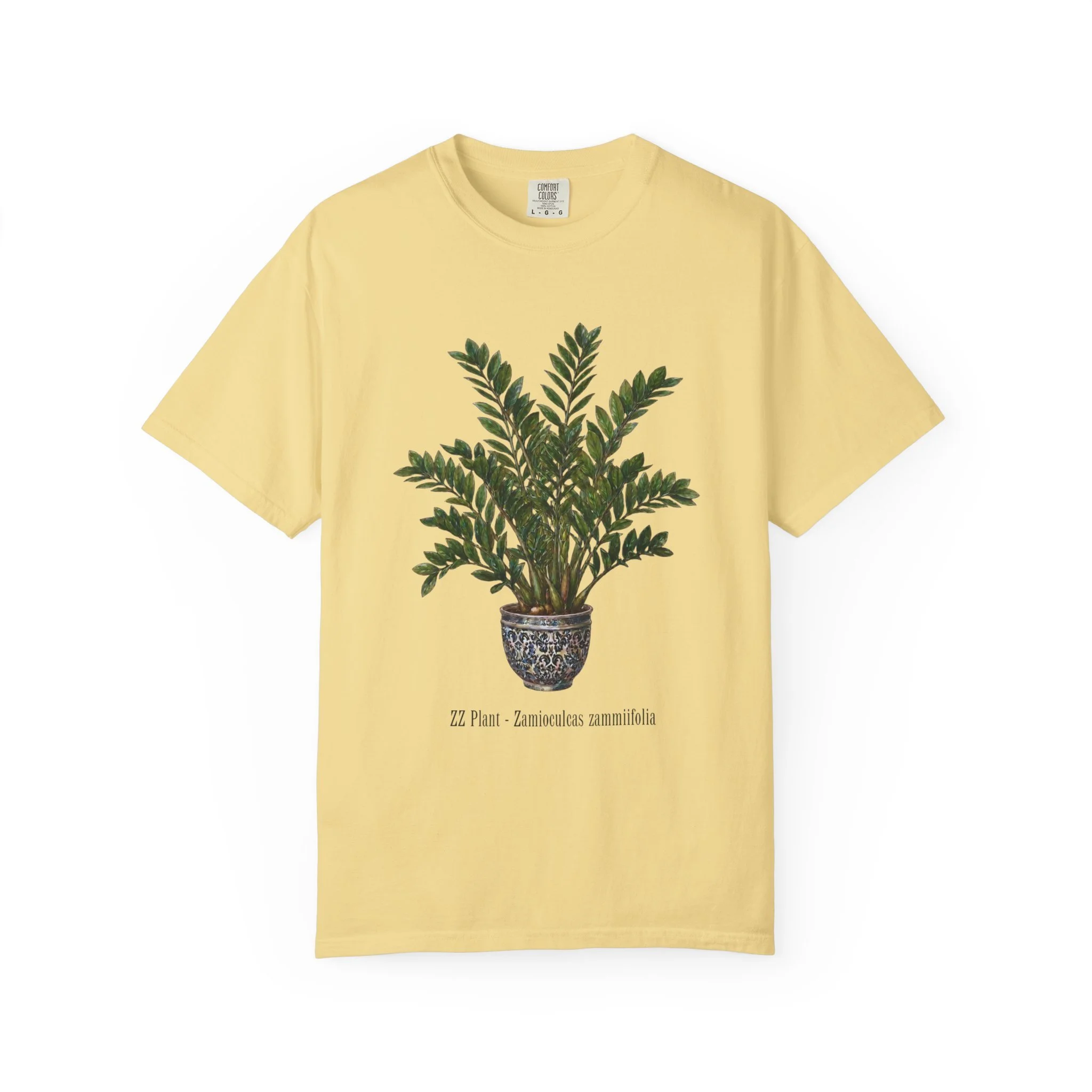 Zanzibar Gem (ZZ Plant) Graphic T-Shirt — Botanical Plant Lover Tee