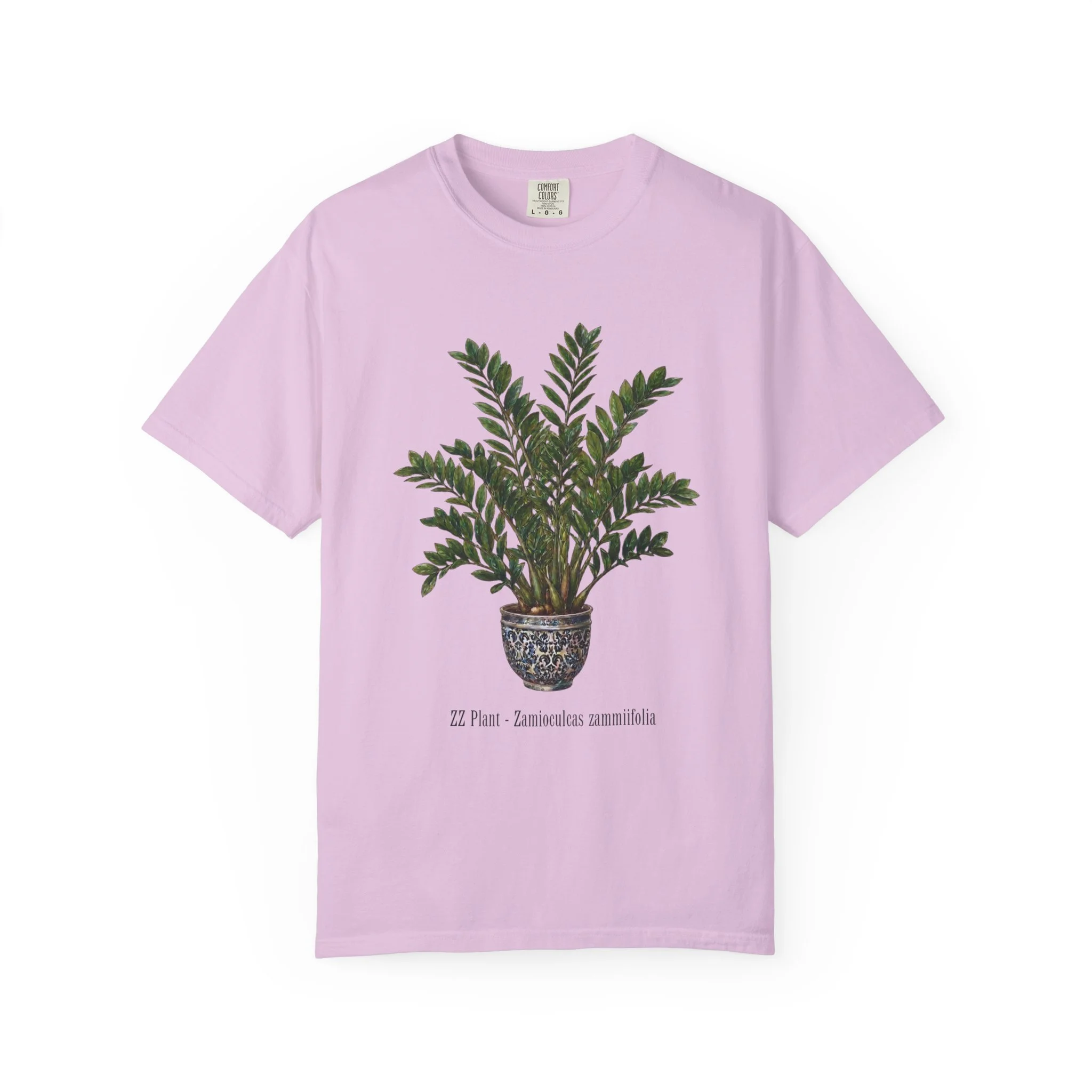 Zanzibar Gem (ZZ Plant) Graphic T-Shirt — Botanical Plant Lover Tee