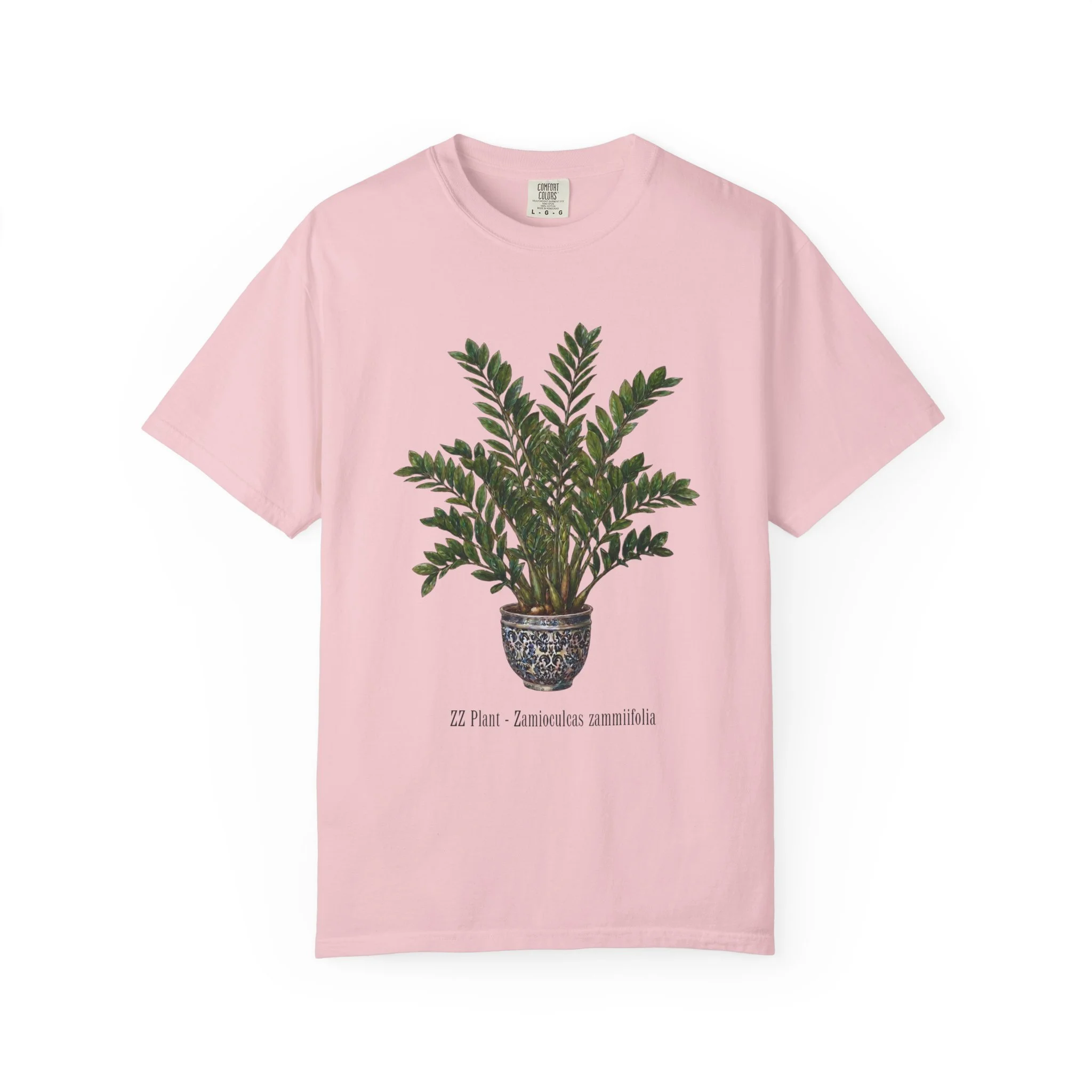 Zanzibar Gem (ZZ Plant) Graphic T-Shirt — Botanical Plant Lover Tee