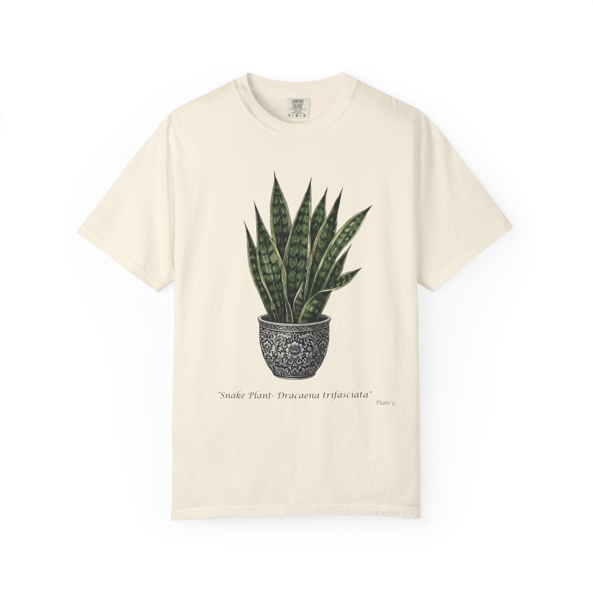 Snake Plant T‑Shirt — Potted Sansevieria Graphic Tee