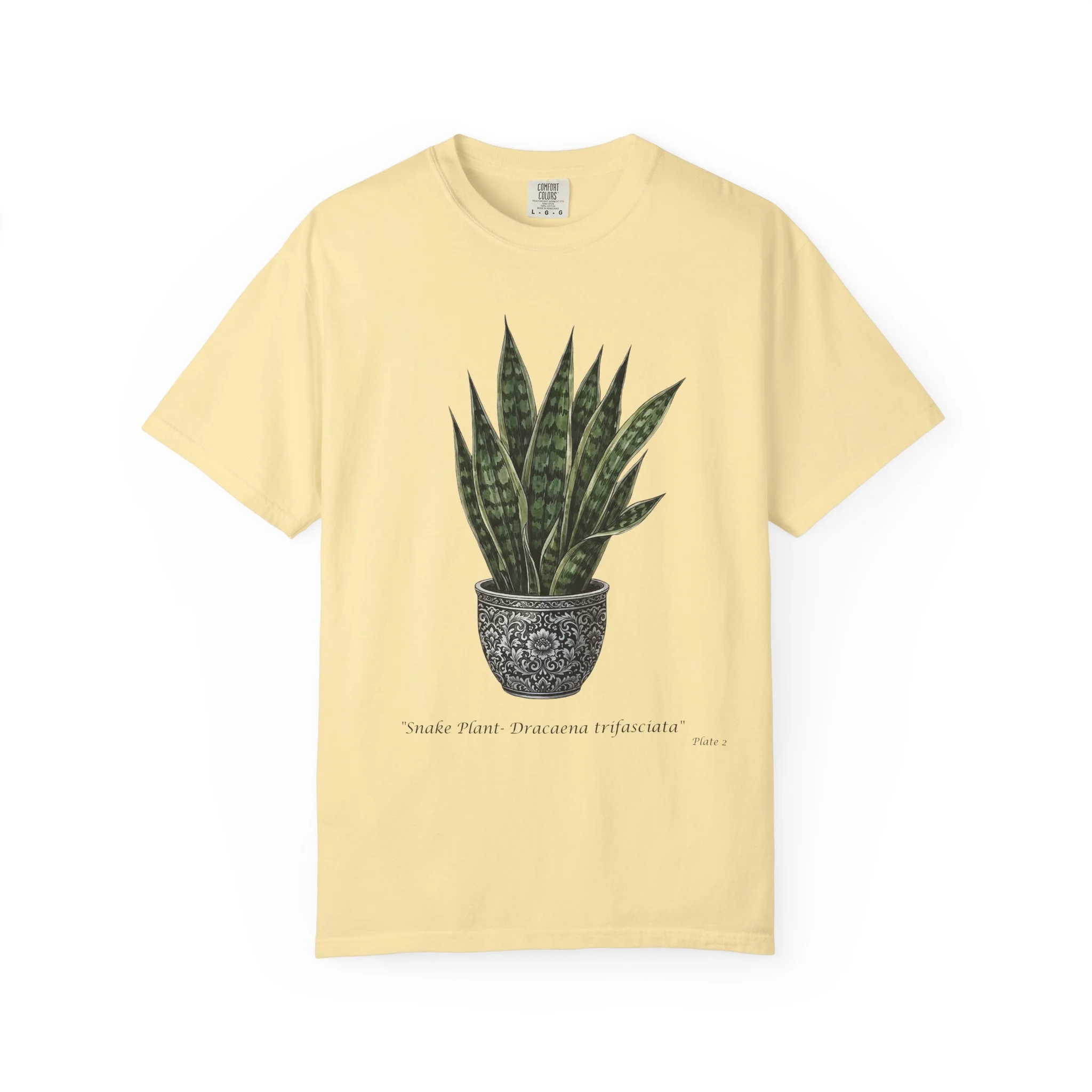 Snake Plant T‑Shirt — Potted Sansevieria Graphic Tee