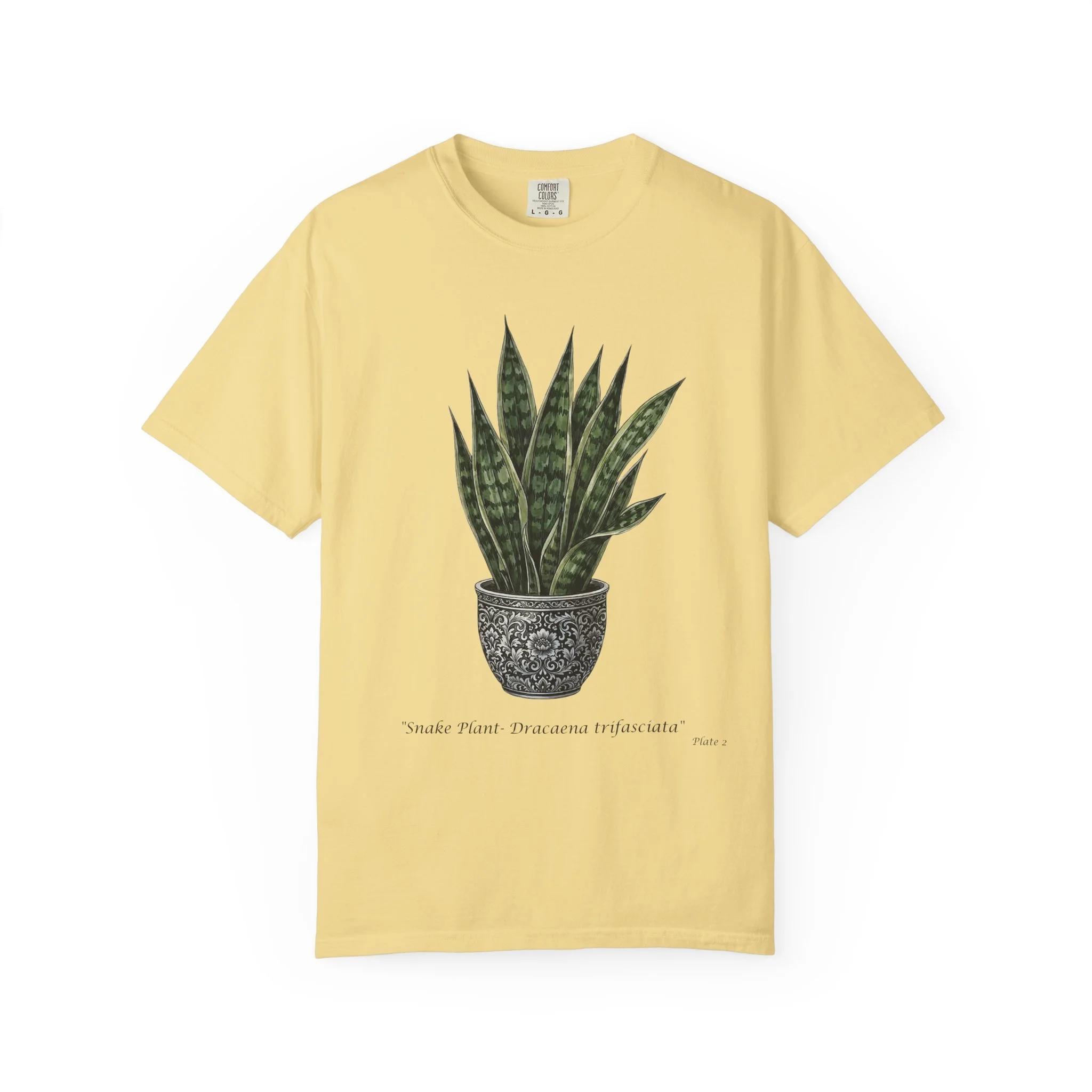 Snake Plant T‑Shirt — Potted Sansevieria Graphic Tee