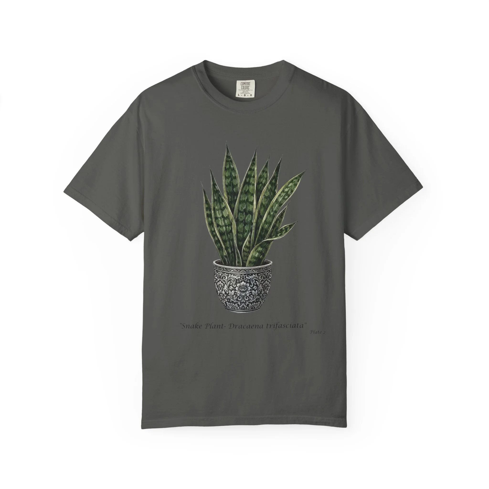 Snake Plant T‑Shirt — Potted Sansevieria Graphic Tee