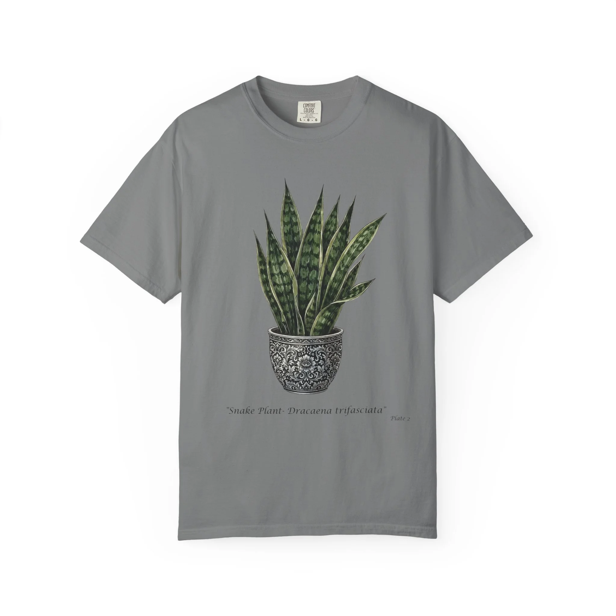 Snake Plant T‑Shirt — Potted Sansevieria Graphic Tee