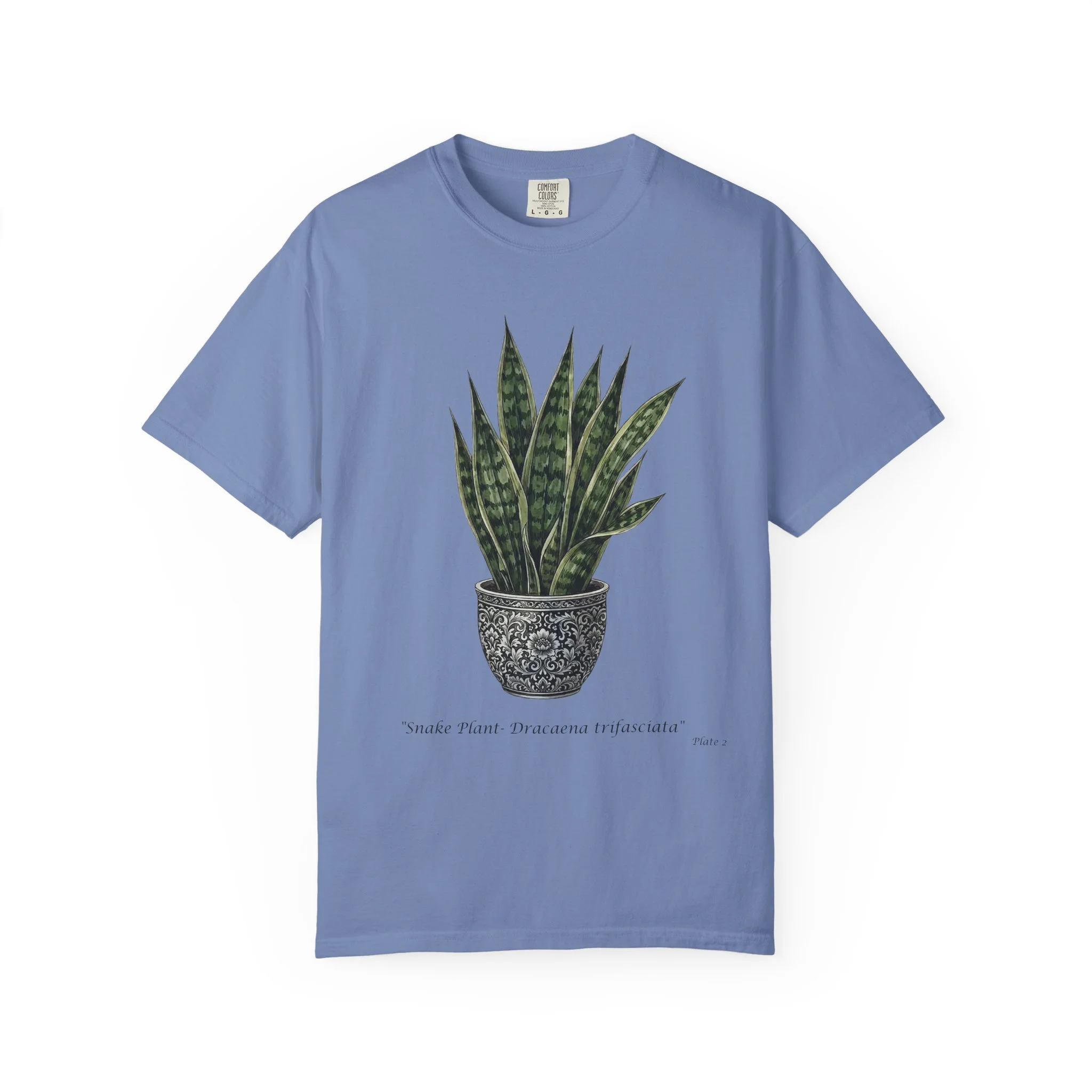 Snake Plant T‑Shirt — Potted Sansevieria Graphic Tee