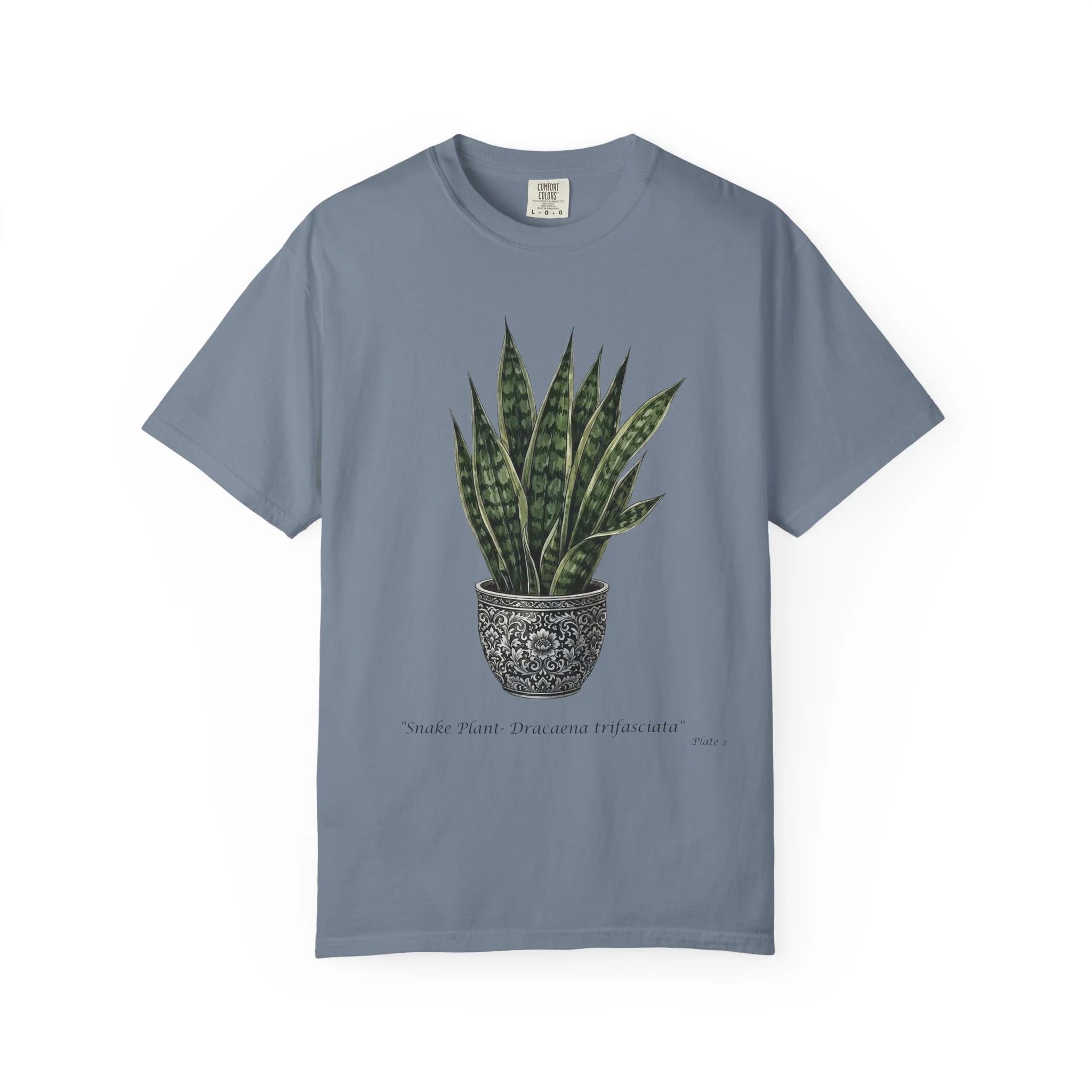 Snake Plant T‑Shirt — Potted Sansevieria Graphic Tee