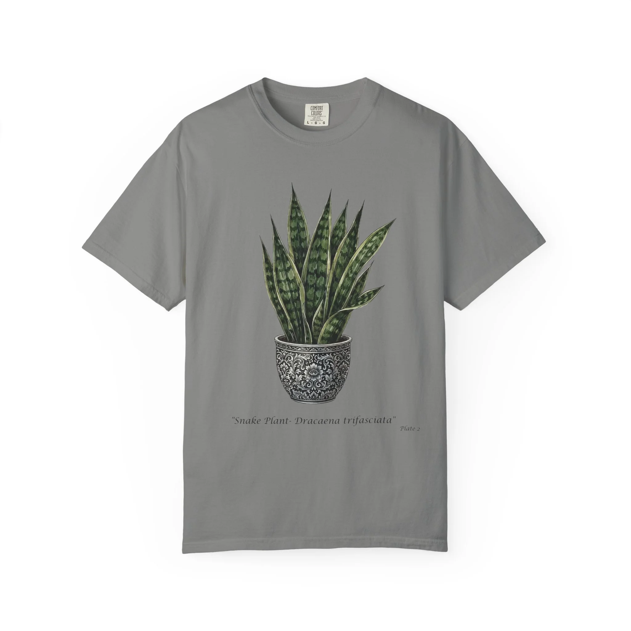 Snake Plant T‑Shirt — Potted Sansevieria Graphic Tee