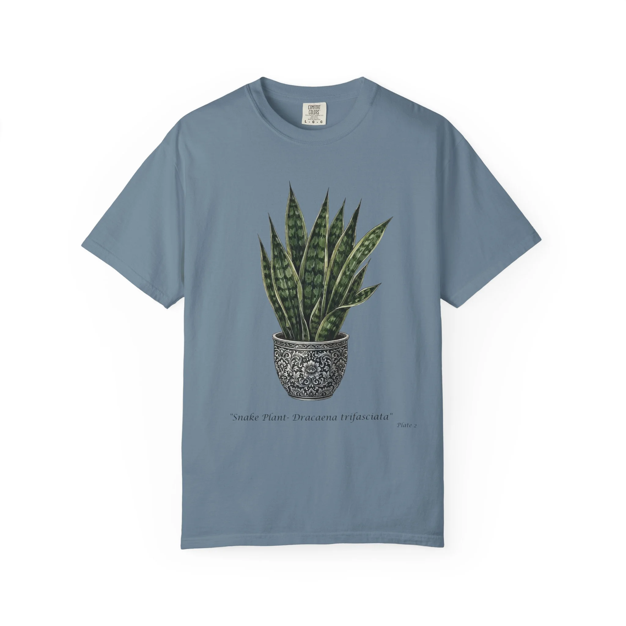 Snake Plant T‑Shirt — Potted Sansevieria Graphic Tee