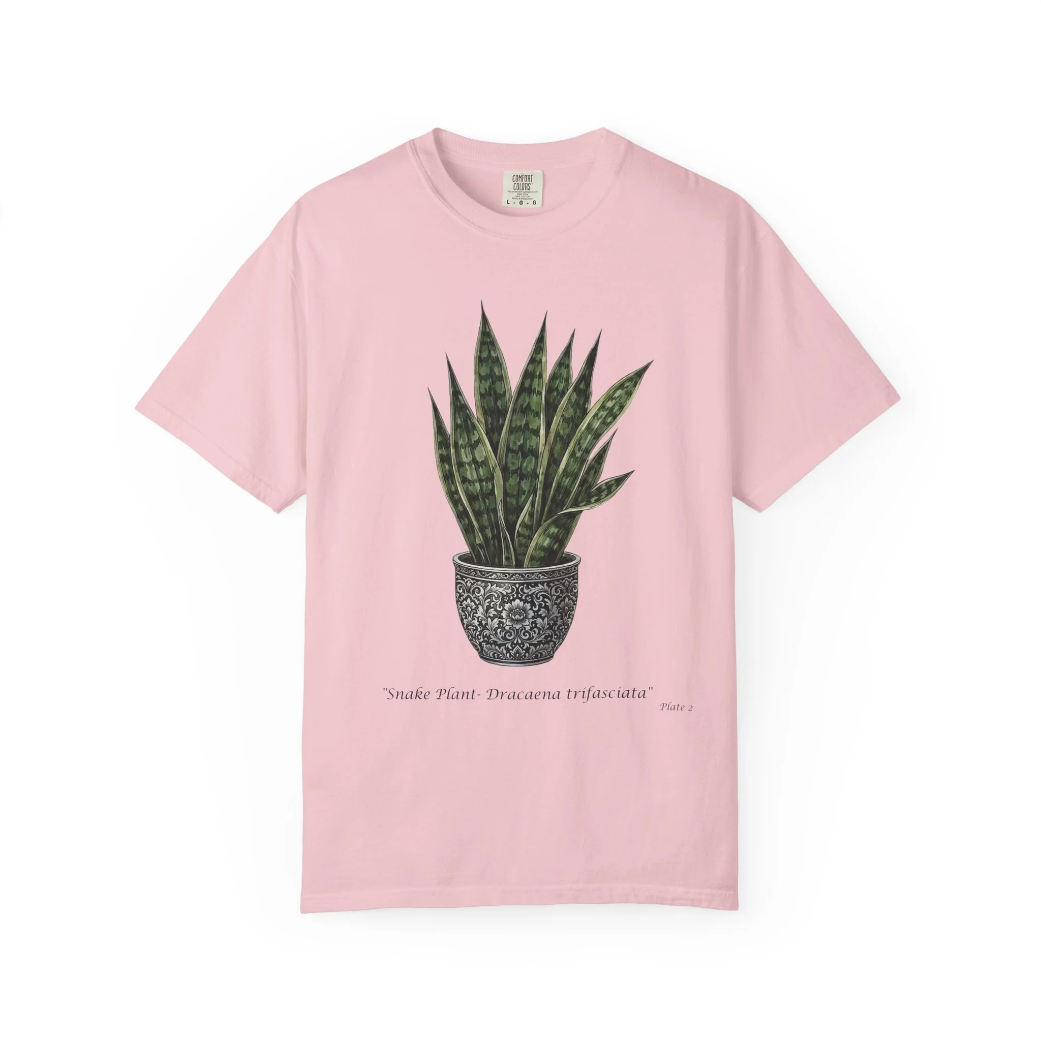 Snake Plant T‑Shirt — Potted Sansevieria Graphic Tee