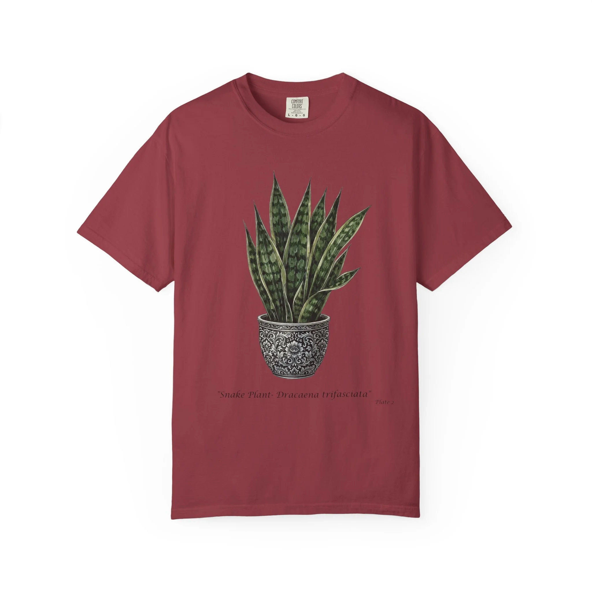 Snake Plant T‑Shirt — Potted Sansevieria Graphic Tee