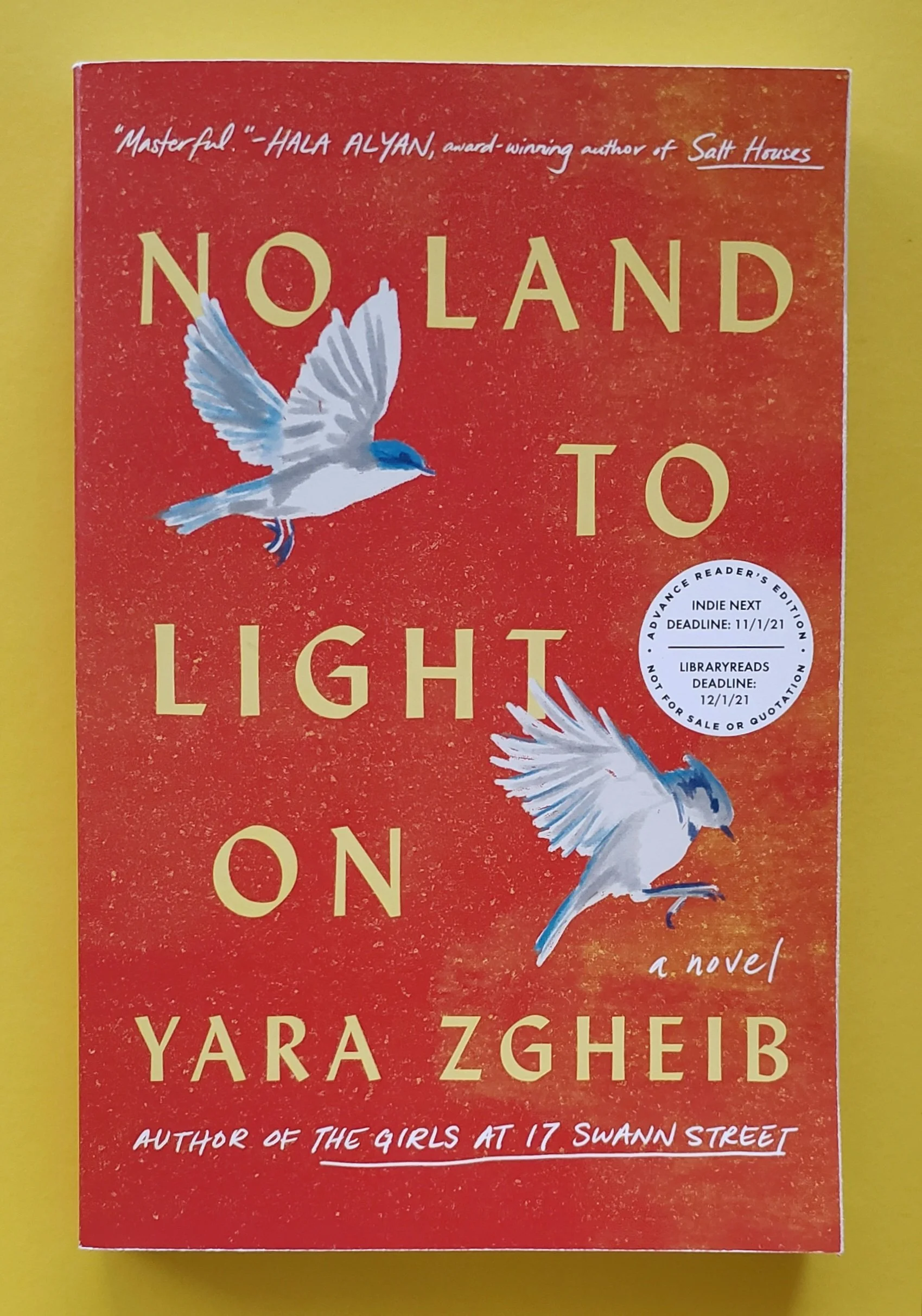 No Land To Light On