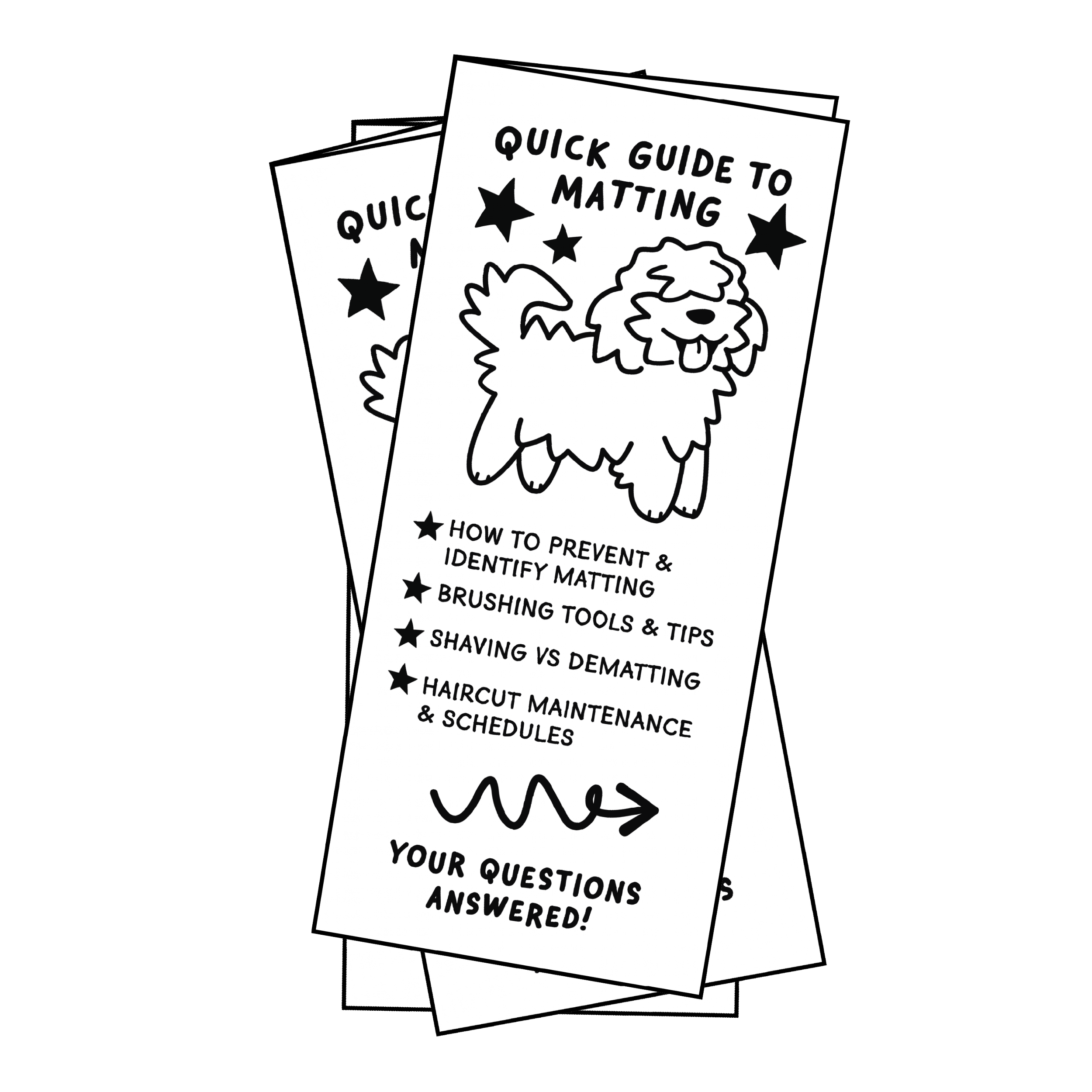 Quick Guide to Matting Pamphlet [PRE-ORDER - Ships in 4 - 6 weeks]