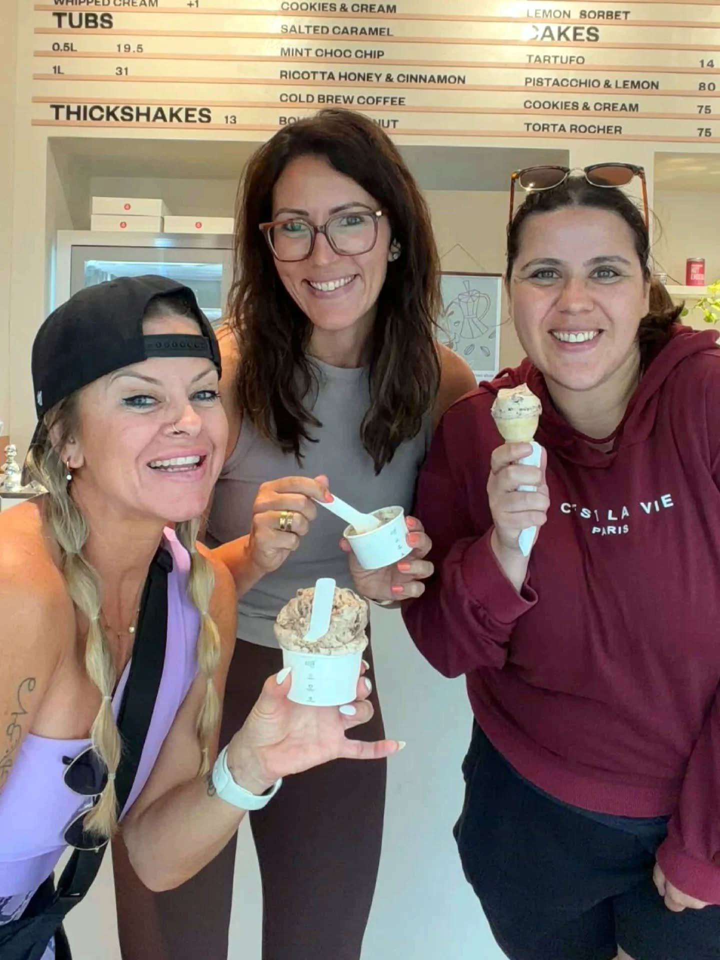 Real life includes ice cream, laughs and being present with the people you love.

And no, this doesn&rsquo;t derail progress.

This IS progress when your approach to food actually fits your life.

Flexible eating isn&rsquo;t about perfection.

It&rsq