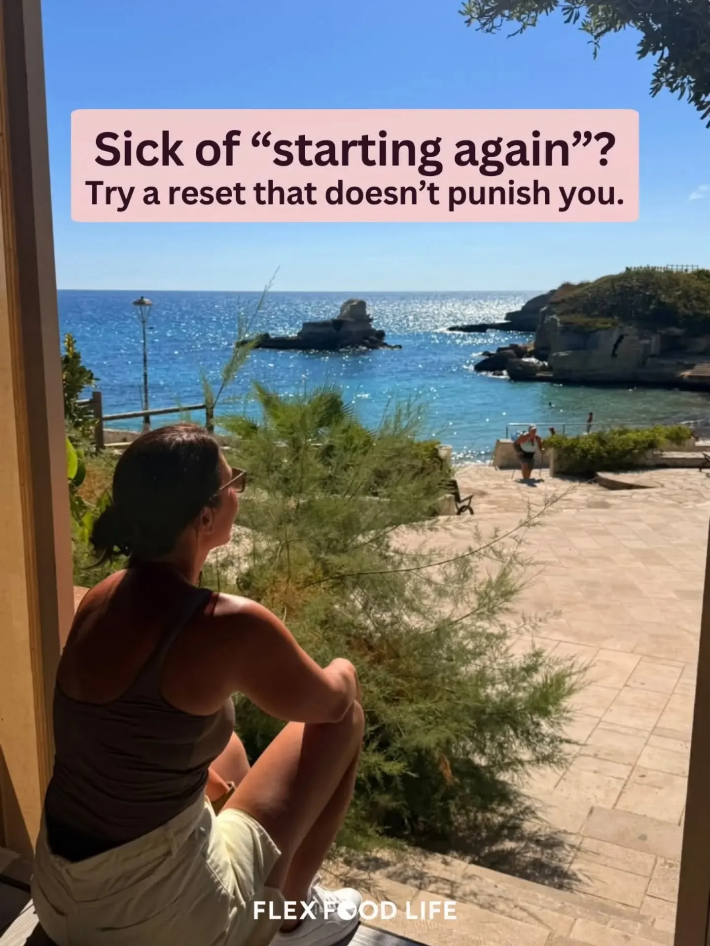 You know that feeling when food has been a bit all over the place and your brain immediately goes:

&ldquo;Right. I need to get back on track.&rdquo;

And somehow &ldquo;back on track&rdquo; turns into&hellip;
cut everything out,
eat really clean,
tr