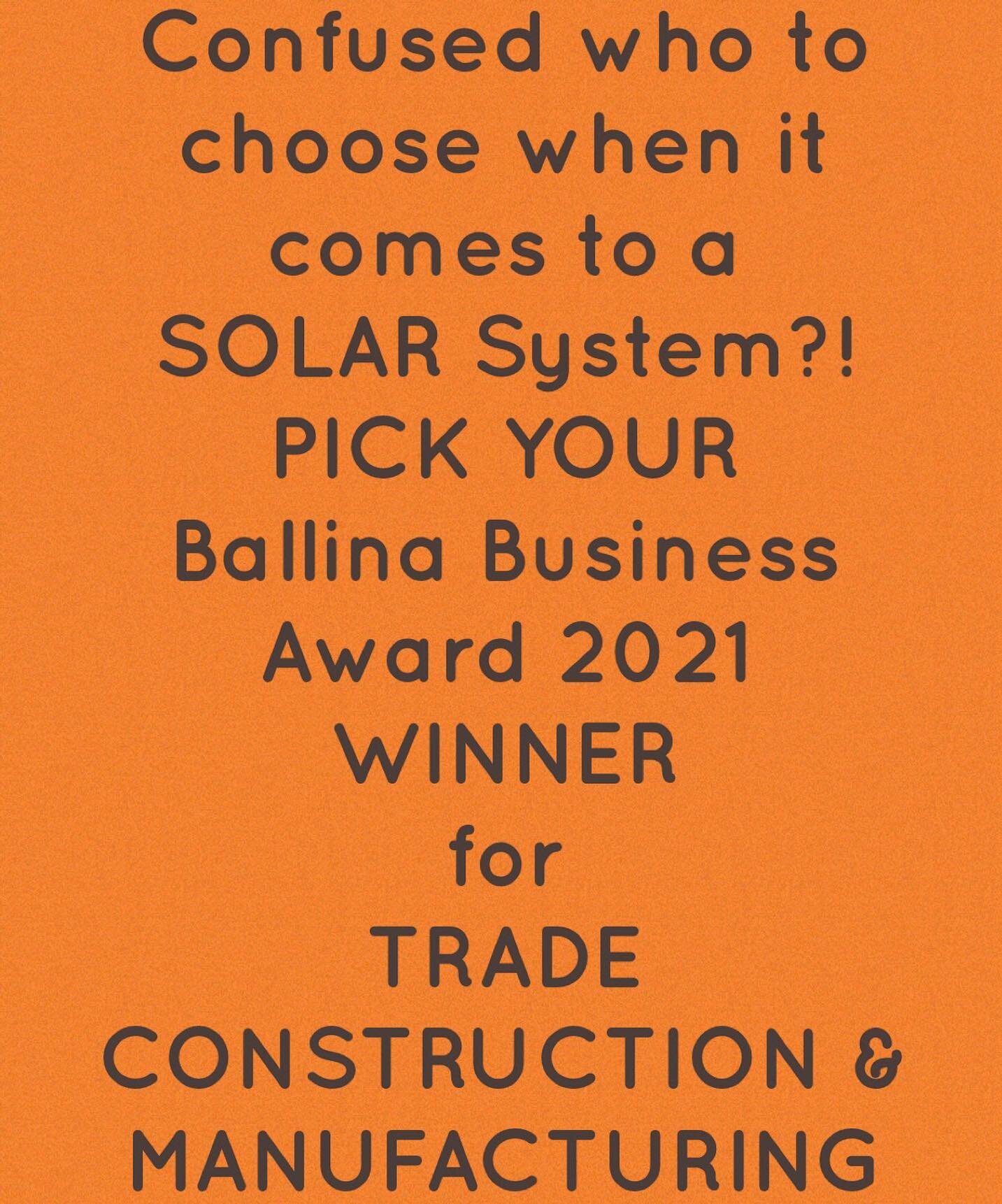 LONG-TIME LOCAL ✅

THE ONLY SOLAR SHOWROOM IN BALLINA? ✅

FAMILY BUSINESS? ✅

CLEAN ENERGY COUNCIL AUTHORISED SOLAR RETAILER? ✅

TOP QUALITY SOLAR &amp; BATTERY SOLUTIONS FOR RESIDENTIAL &amp; COMMERCIAL? ✅

IMPECCABLE CUSTOMER SERVICE &amp; MENTORIN