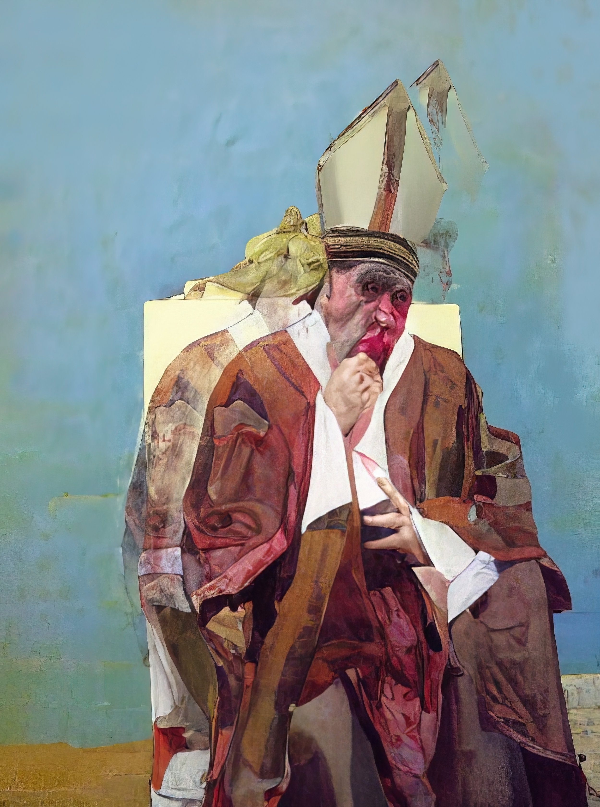 Francis Bacon  Study for Portrait of Pope Innocent X after