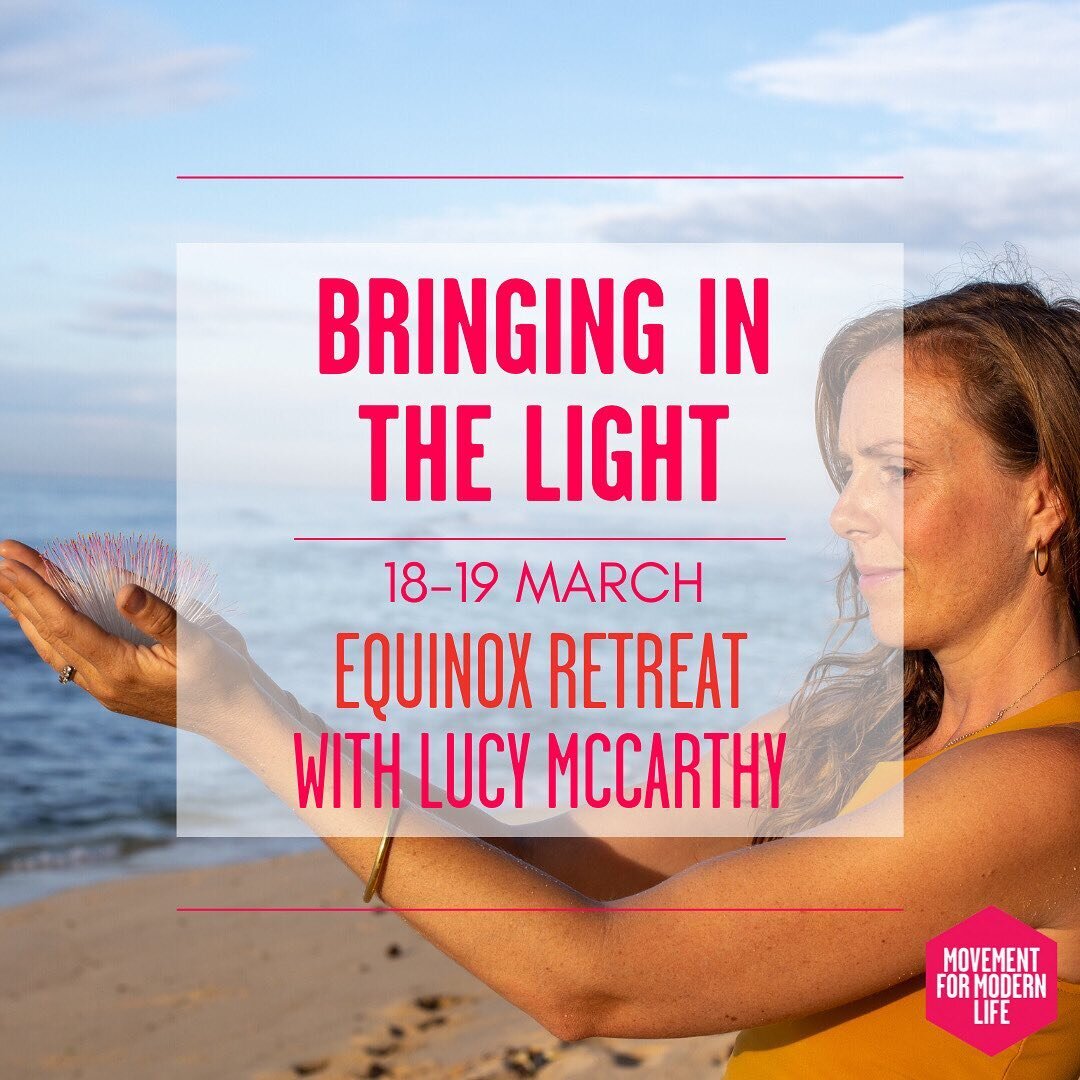 🔻SPRING RETREAT 🔻 &bull; @movementformodernlife Are you ready to Bring in the Light with us this Spring Equinox?​​​​​​​​
This online mini-retreat brings the transformational experience of a yoga retreat and supportive community into your own home.​