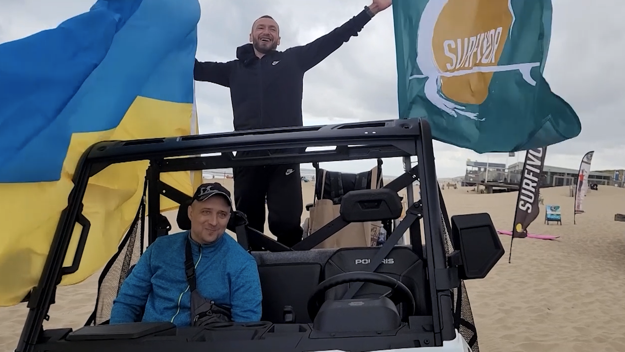 Adaptive Surfing Day for Ukrainian Veterans