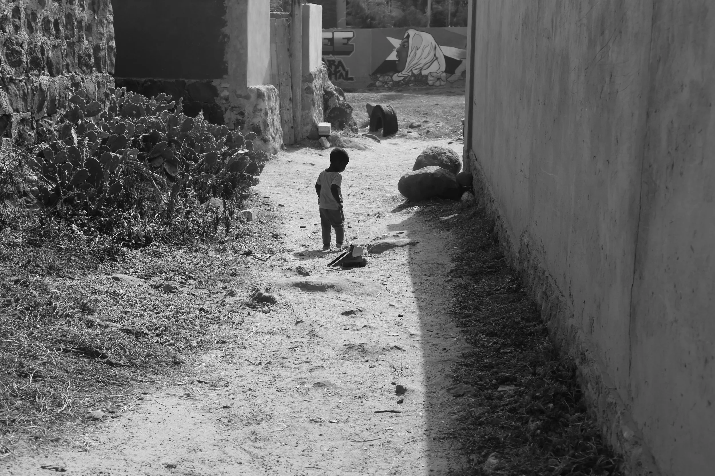 Senegalese child Poster