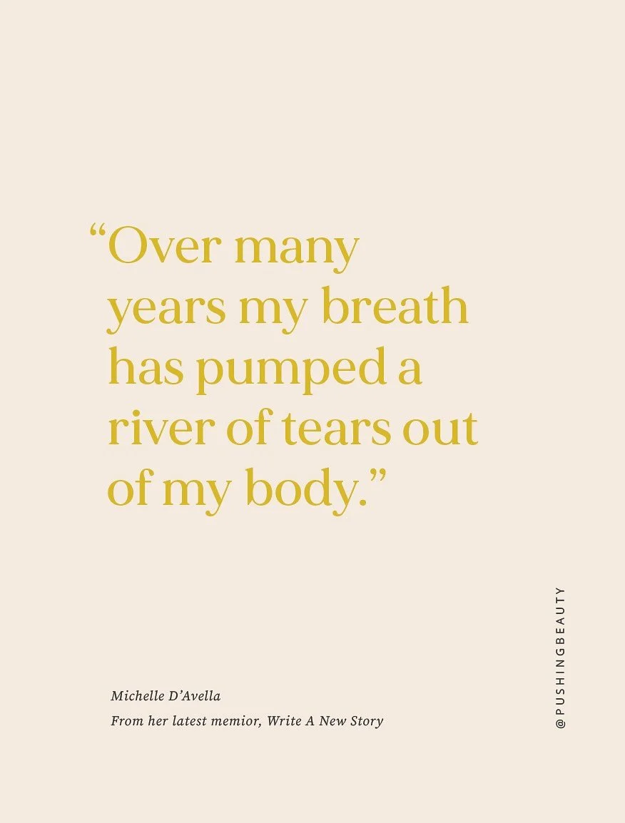 &ldquo;Over many years my breath has pumped a river of tears out of my body. 

They traversed the crevices of my face and carried with them the pain that has been held in my lineage and in my body for so long. 

With each inhale, I reclaimed pieces o