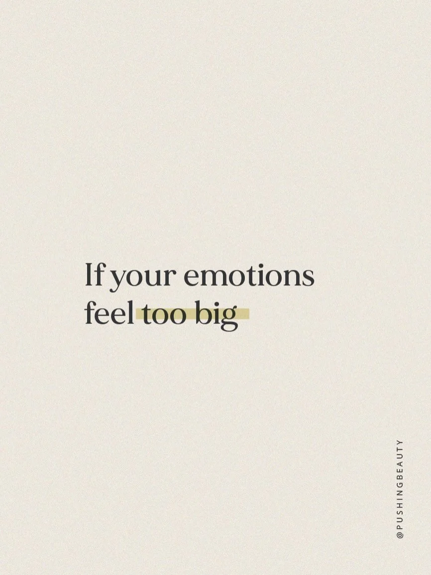 Most sensitive people avoid their feelings because they get overwhelmed by them. When your body is carrying layers of grief from personal, collective, ancestral, and past life pain, it feels like it will swallow you whole.

Breathwork is the best too