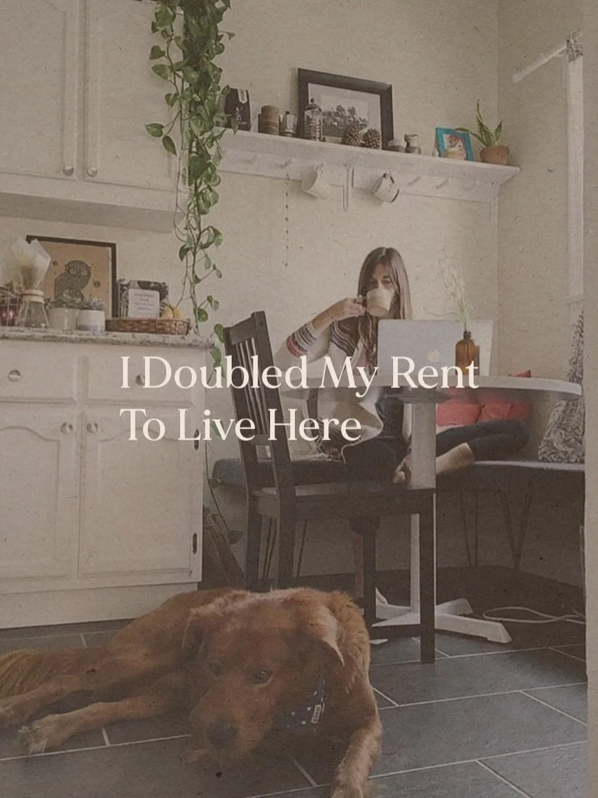 It was 11 years ago, and I was in a horrible living situation (my roommate&rsquo;s girlfriend hated me). I knew I was ready to live on my own for the first time, but I wasn&rsquo;t making enough money to afford to double my rent.

I decided to do it 