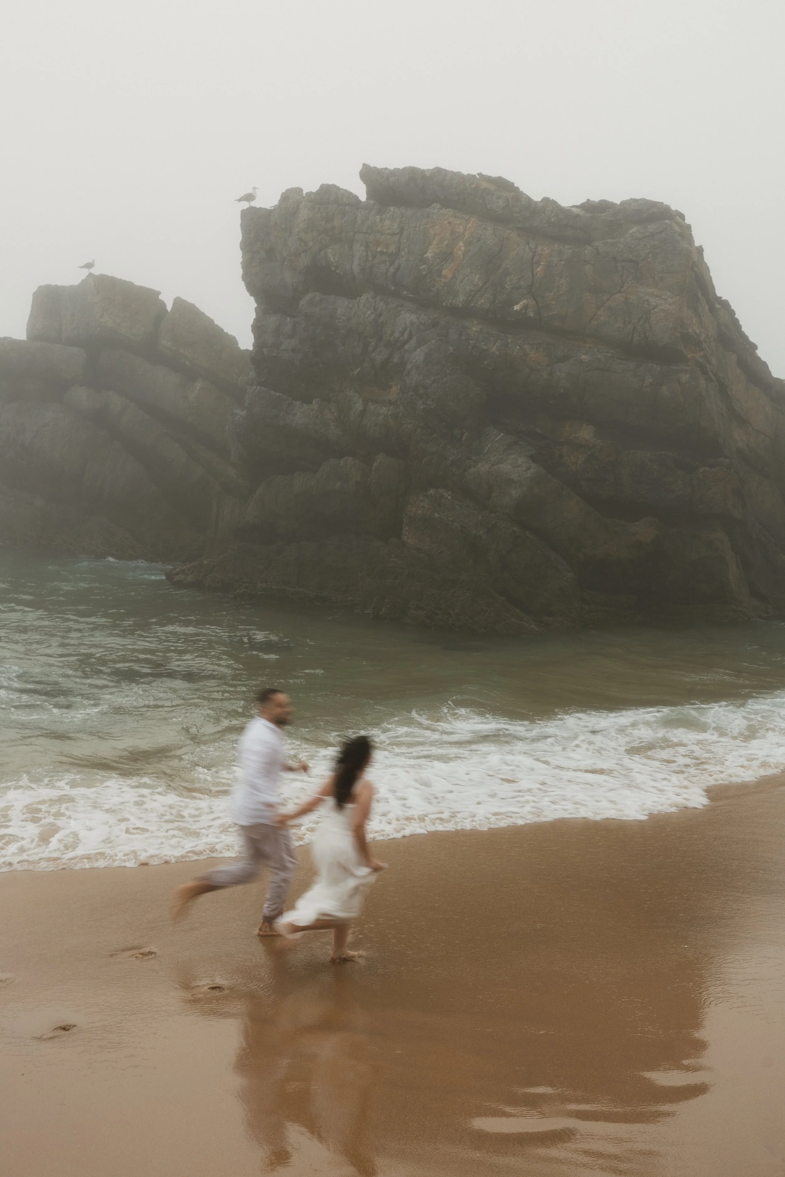 Engagement Photoshoot | Adraga Beach