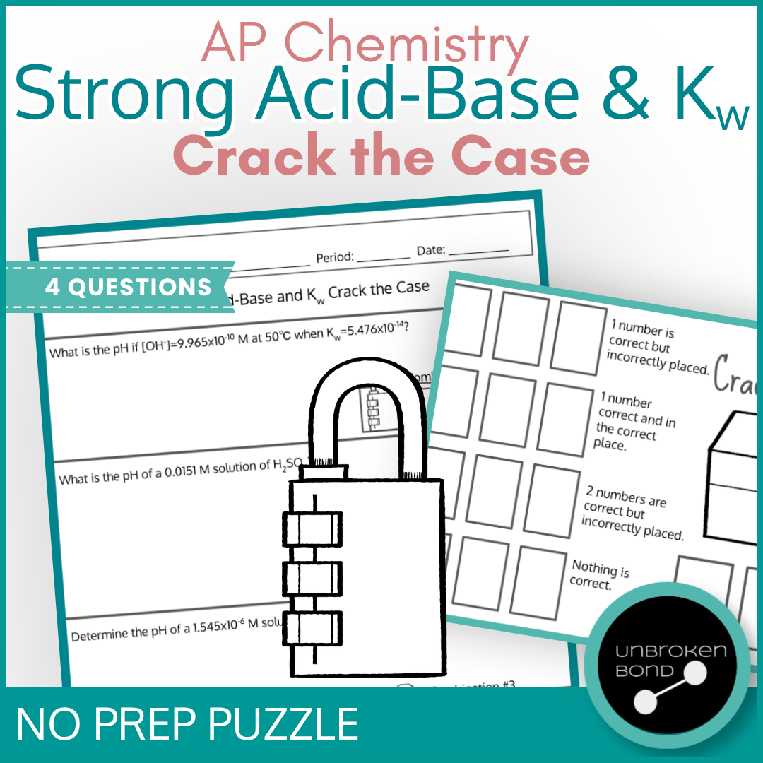 Strong Acid-Base and Kw Crack the Case Preview Image 1.png