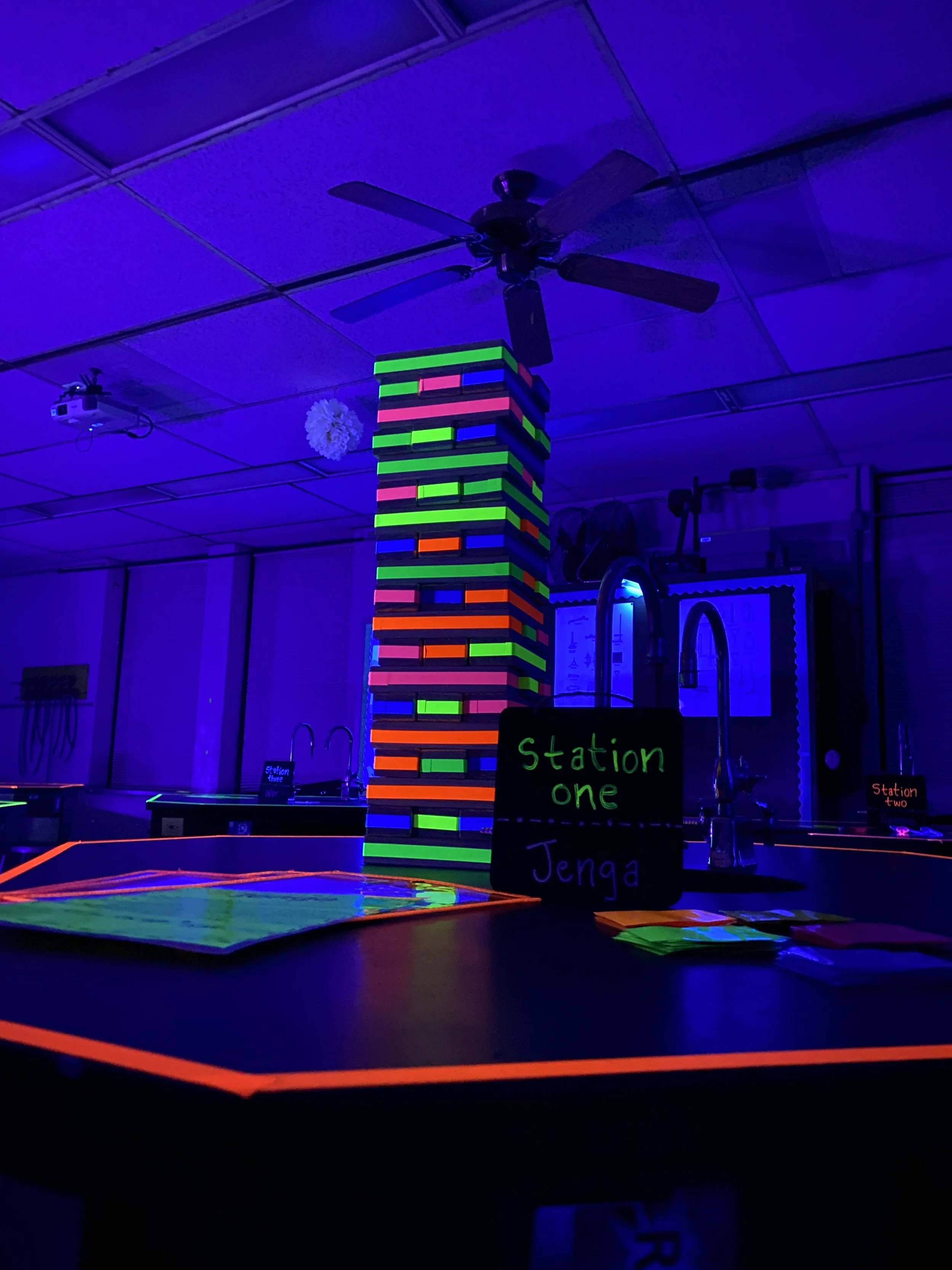 High School Chemistry Glow Games
