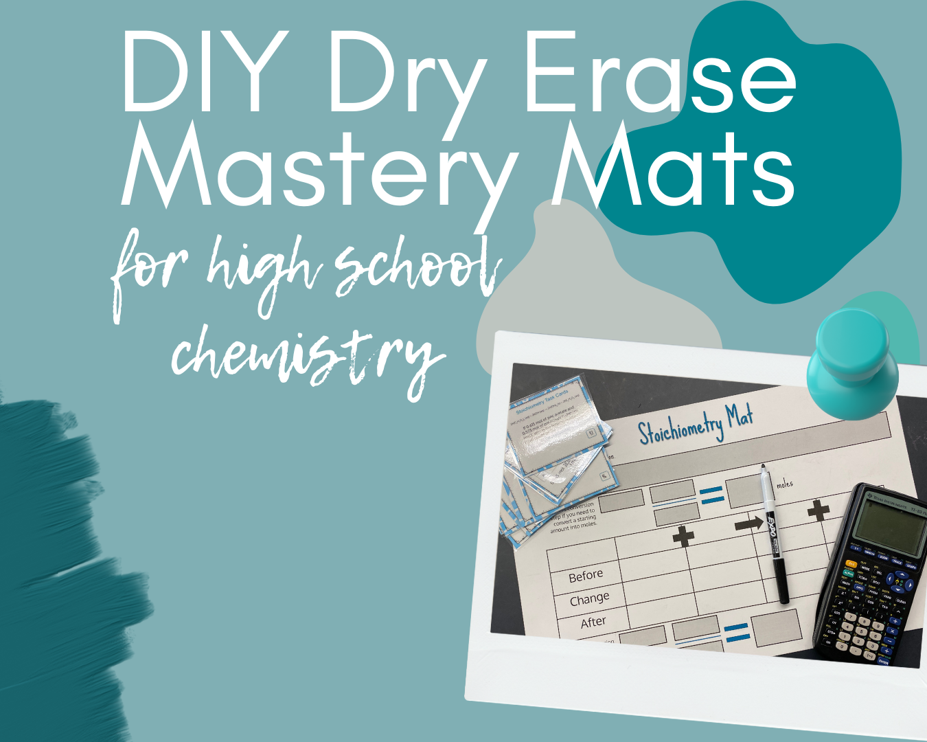 DIY Dry Erase Mastery Mats