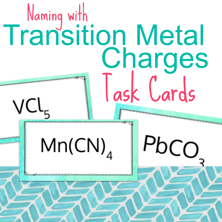 Naming with Transition Metal Charges Task Cards Preview Images.png