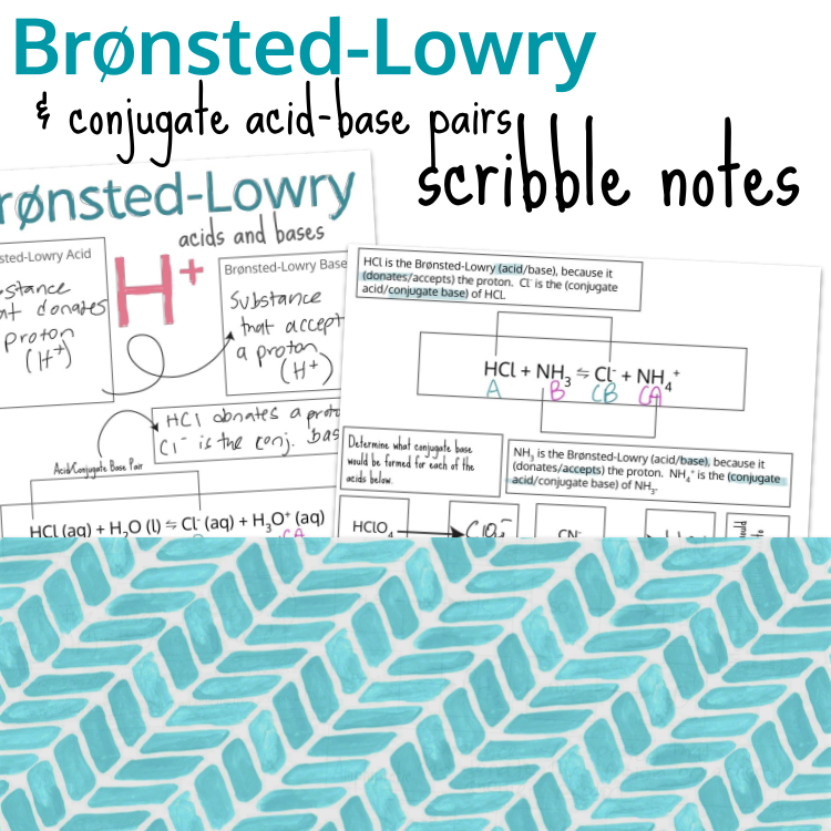 Bronsted-Lowry Scribble Notes Scribble Notes Preview Images.png