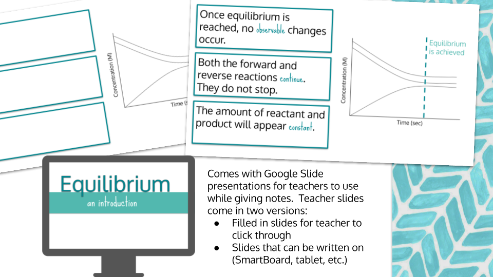 AP Chemistry Introduction to Equilibrium Scribble Notes Preview 2