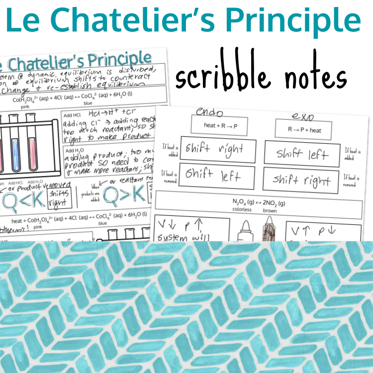 Le Chatelier's Principle Scribble Notes Preview Images.png