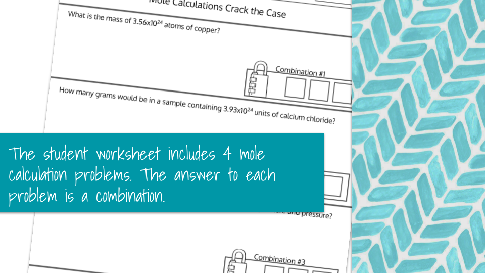 Mole Calculations Crack the Case Preview Image 2