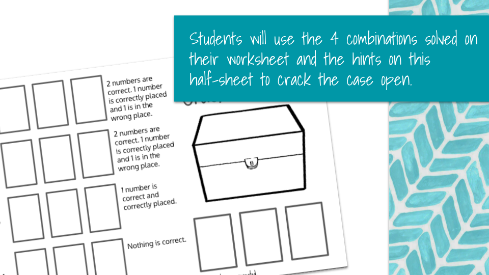 Balancing Chemical Equations Crack the Case Puzzle Preview Image 3