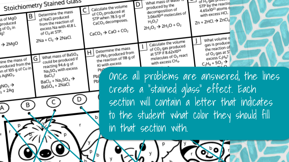 Stoichiometry Stained Glass Preview Image 3