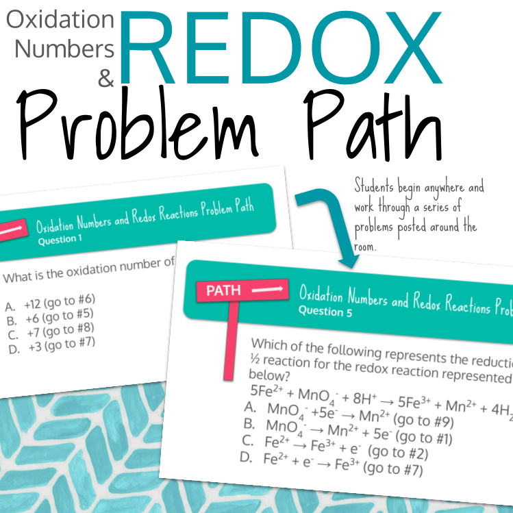 Oxidation Numbers and Redox Problem Path