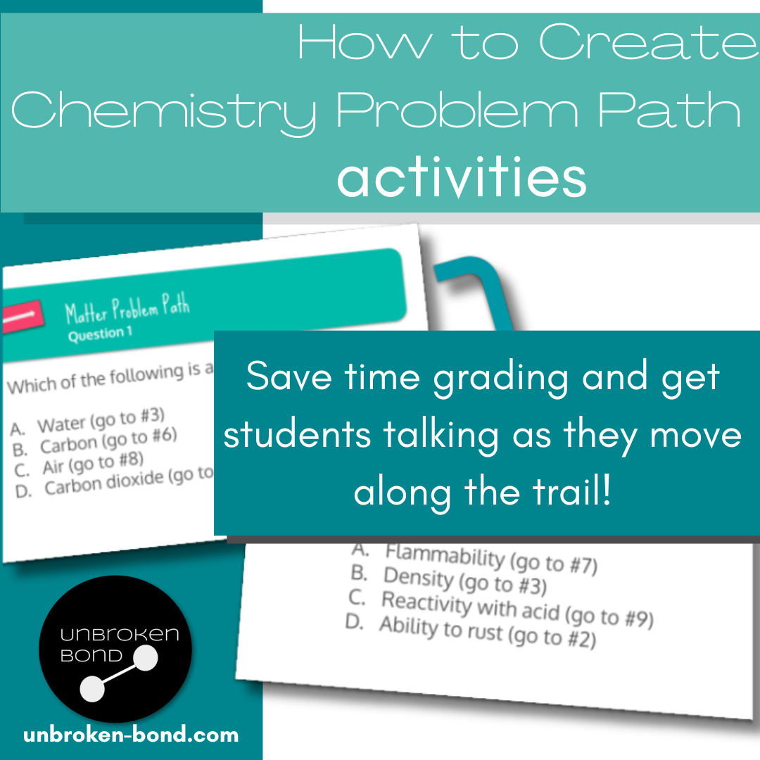 Self-Checking Problem Paths in Chemistry: How Question Trails Save Time and Improve Understanding