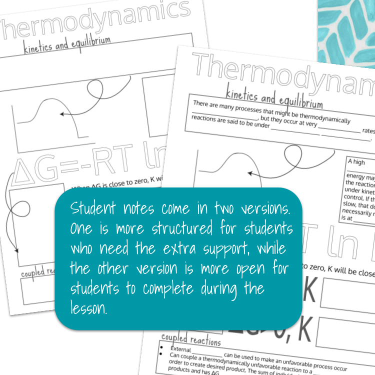 Thermo Kinetics and Equilibrium Scribble Notes Preview Images (1).png