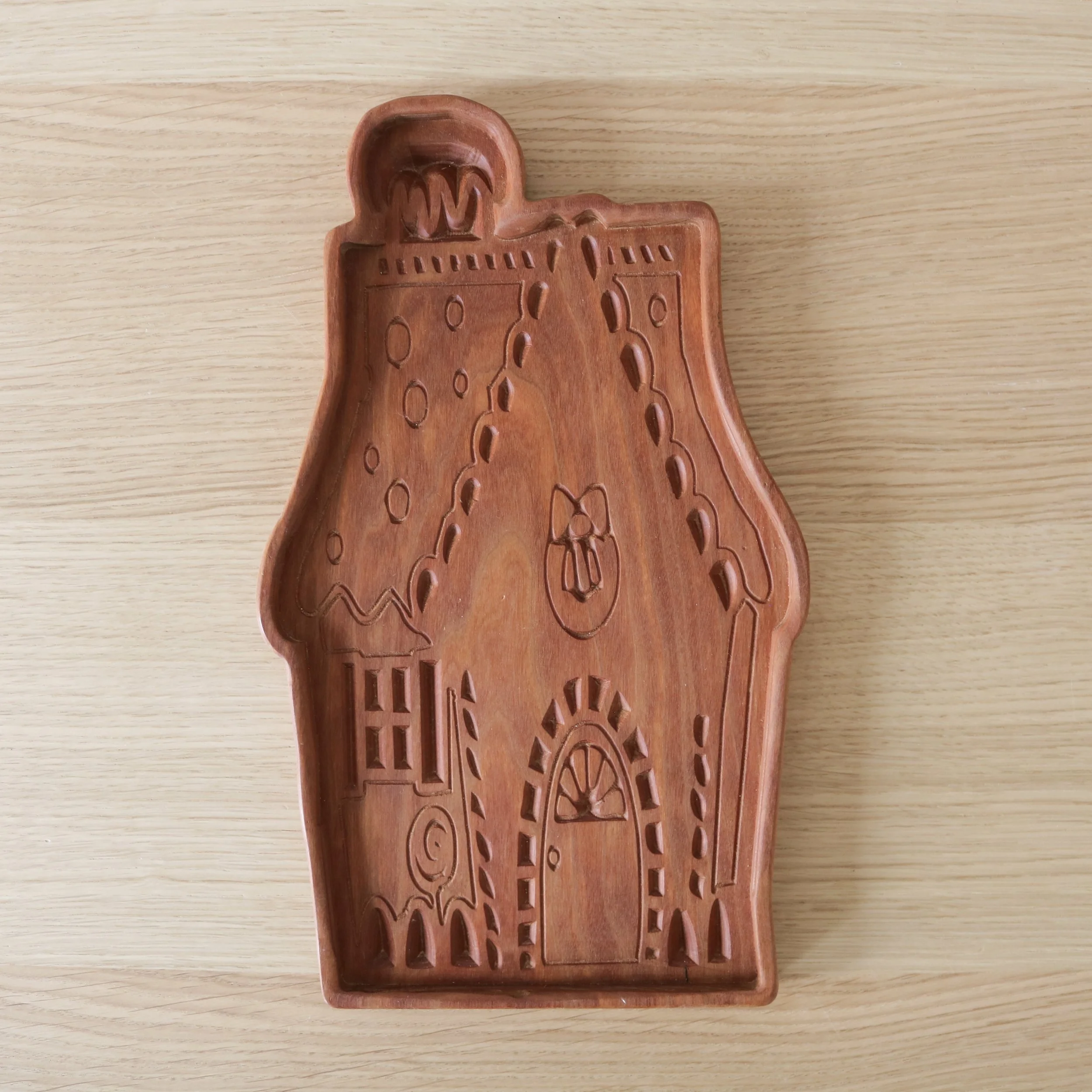 Maple Moose Creations Gingerbread House Sensory Tray